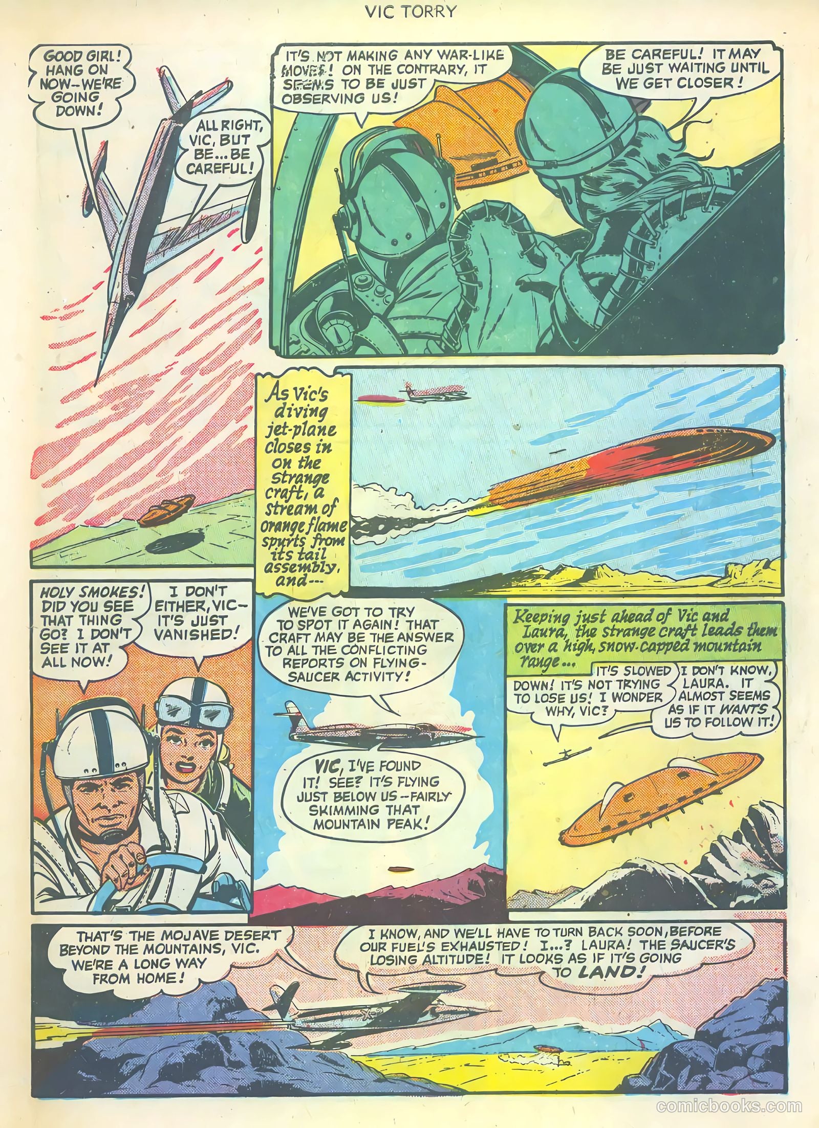 Vic Torry and His Flying Saucer #1 (1950) — page 5 of 36