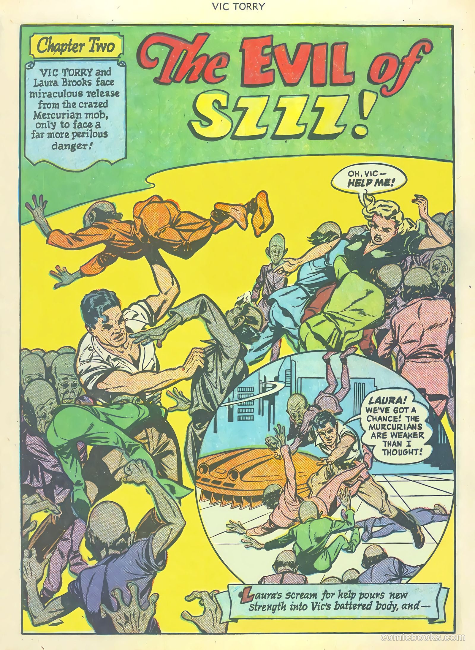 Vic Torry and His Flying Saucer #1 (1950) — page 13 of 36