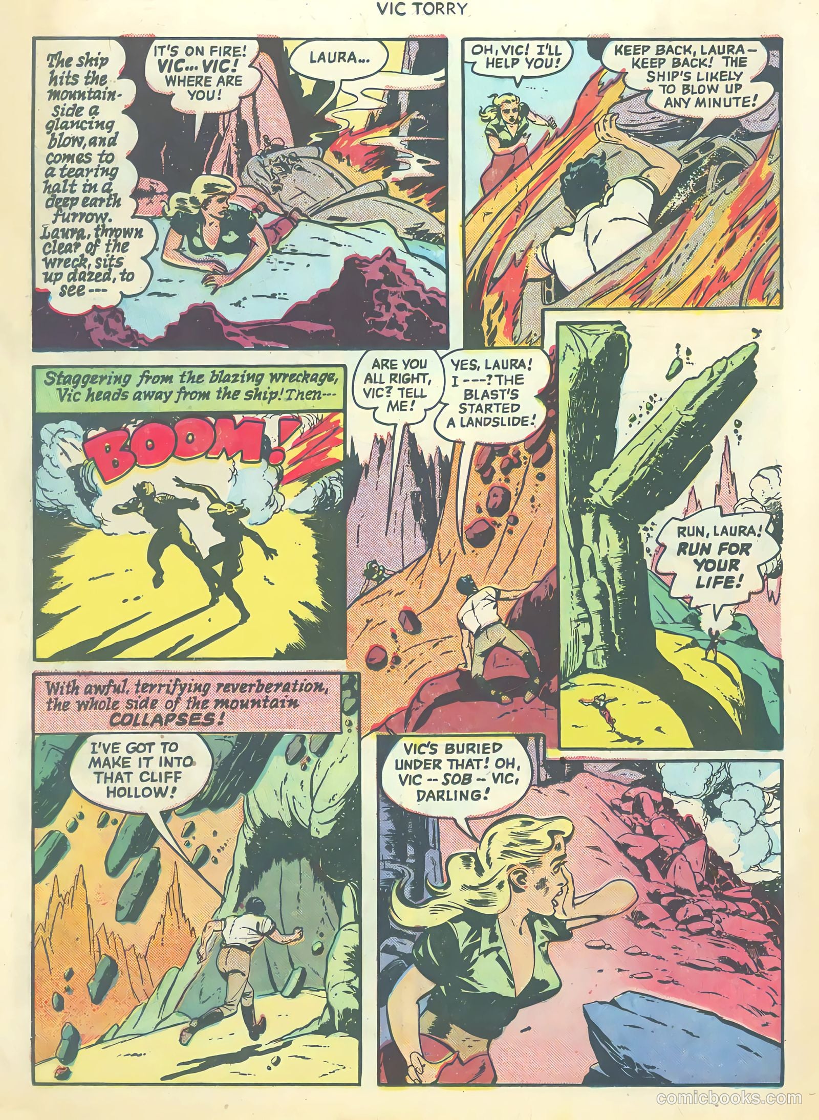 Vic Torry and His Flying Saucer #1 (1950) — page 26 of 36