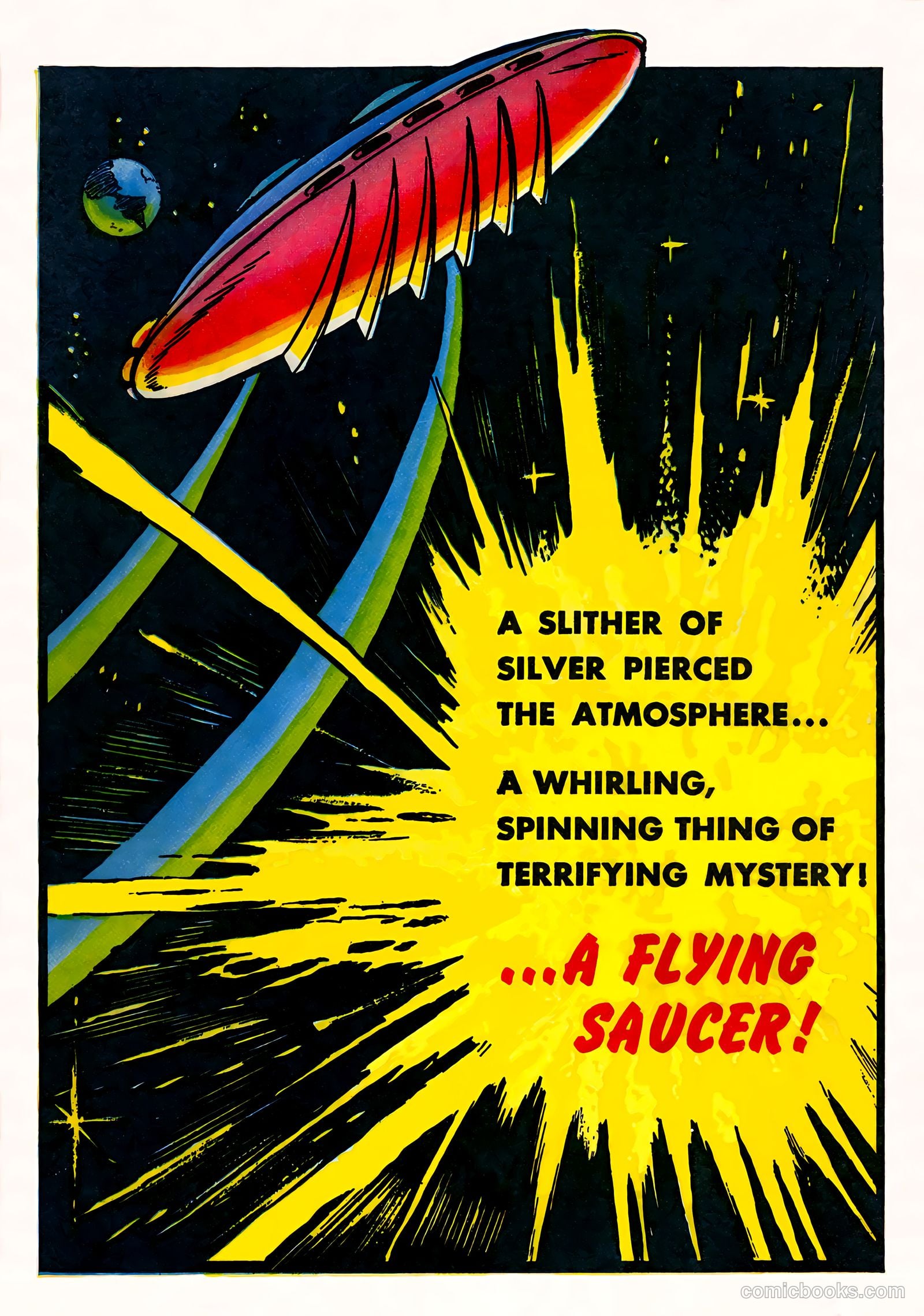 Vic Torry and His Flying Saucer #1 (1950) — page 36 of 36