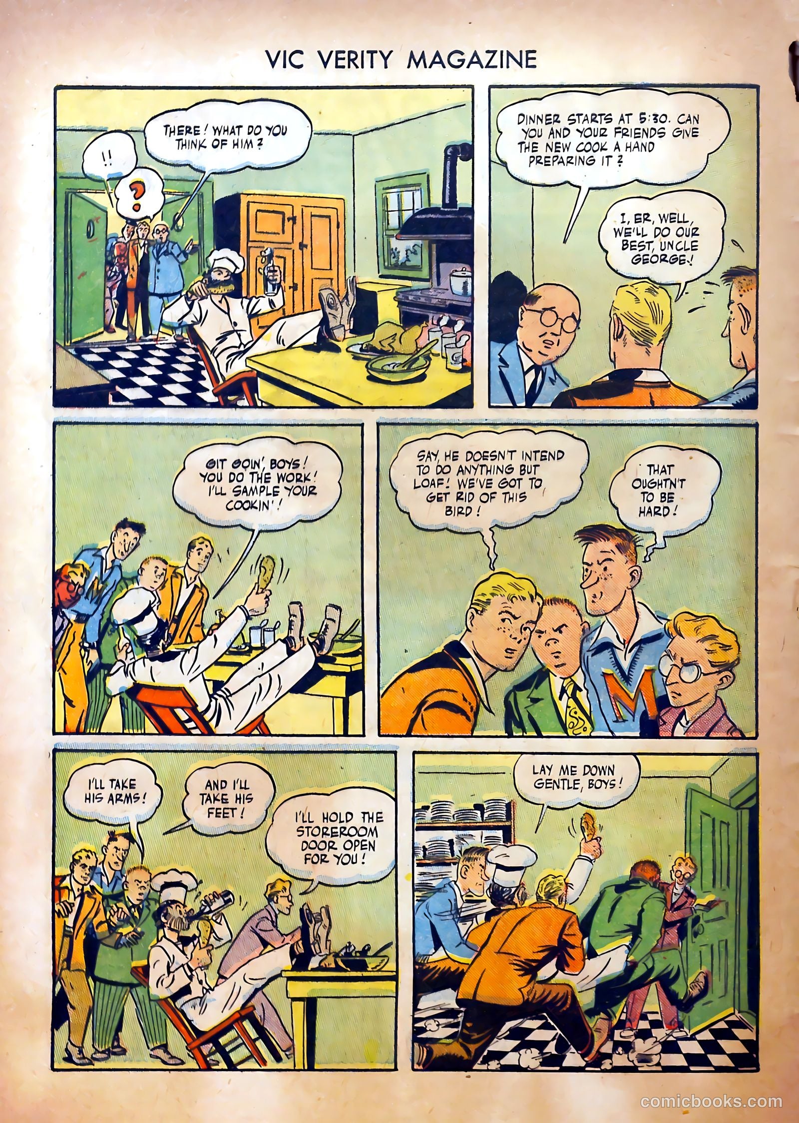 Vic Verity Magazine #1 (1945) — page 4 of 37