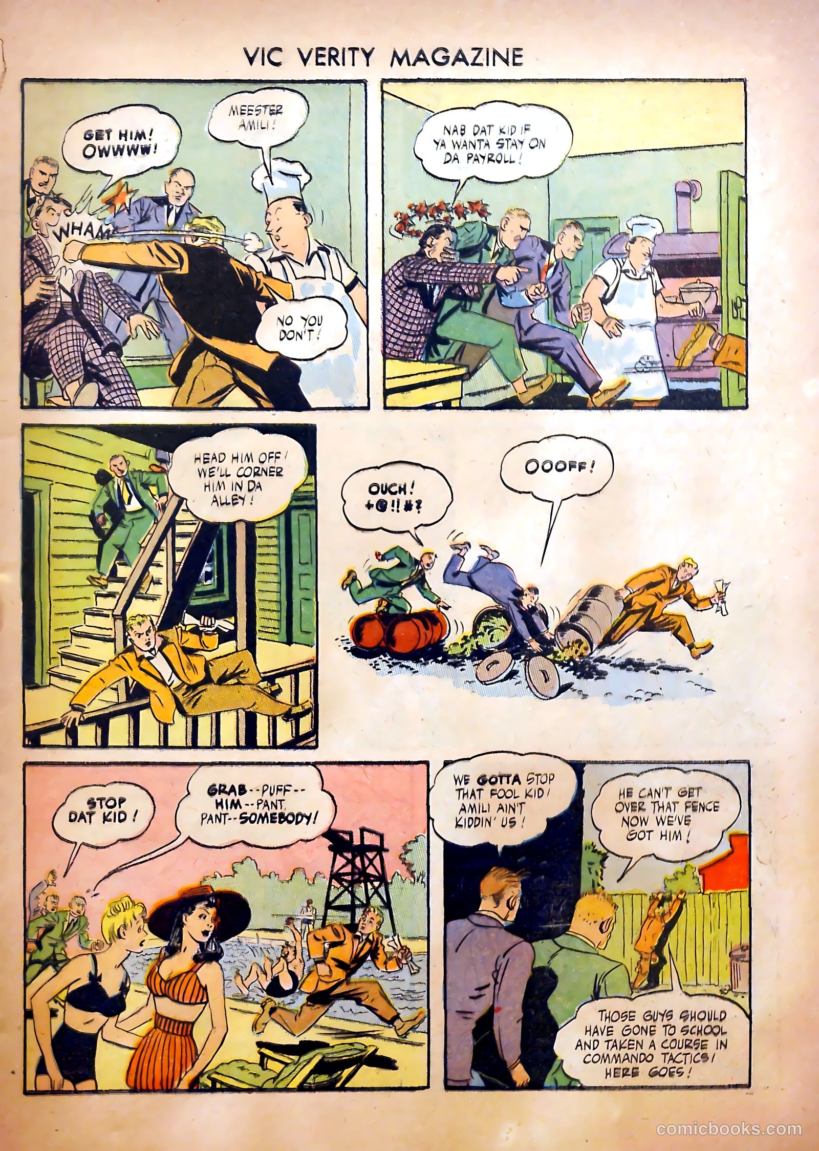 Vic Verity Magazine #1 (1945) — page 7 of 37