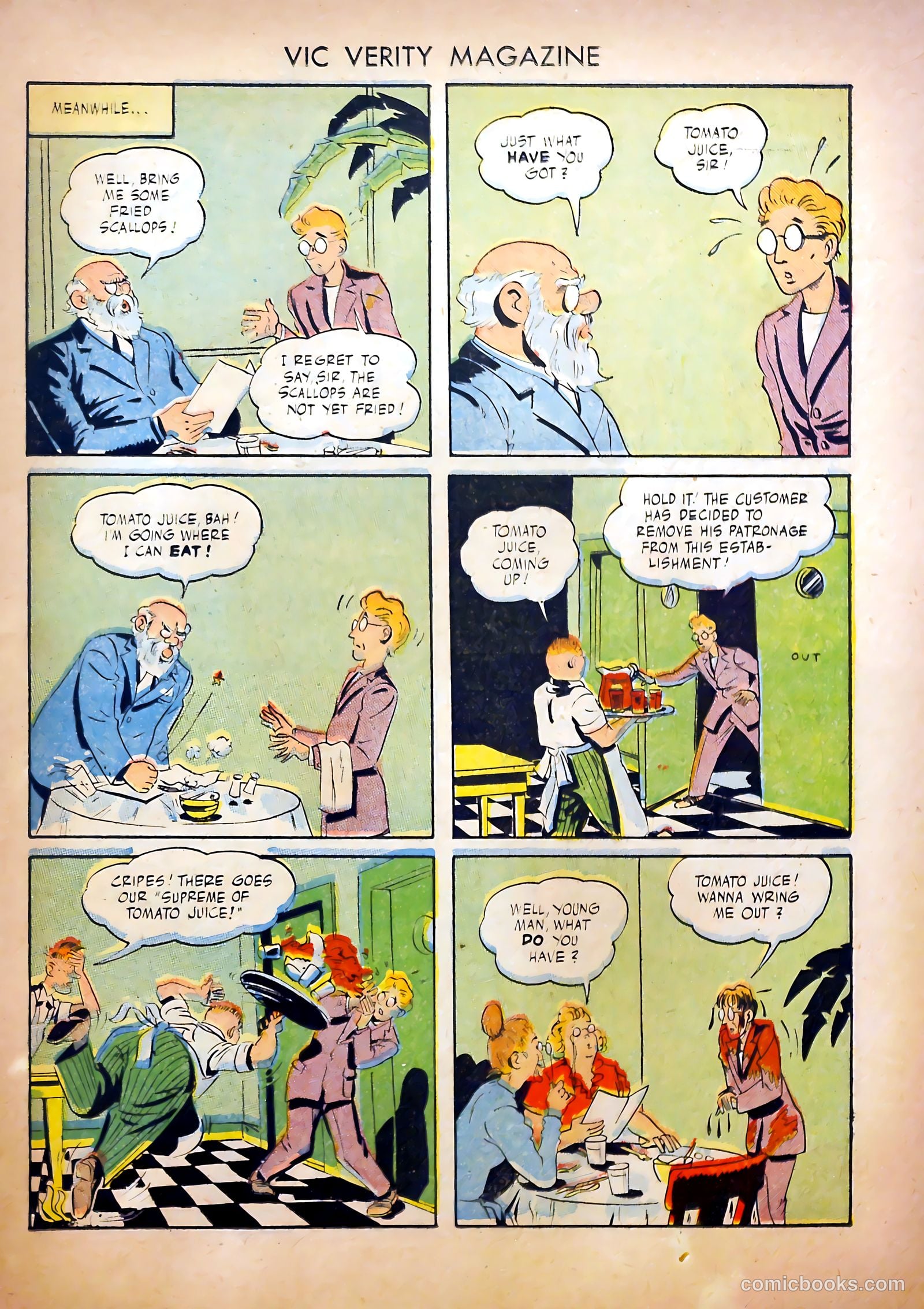 Vic Verity Magazine #1 (1945) — page 11 of 37