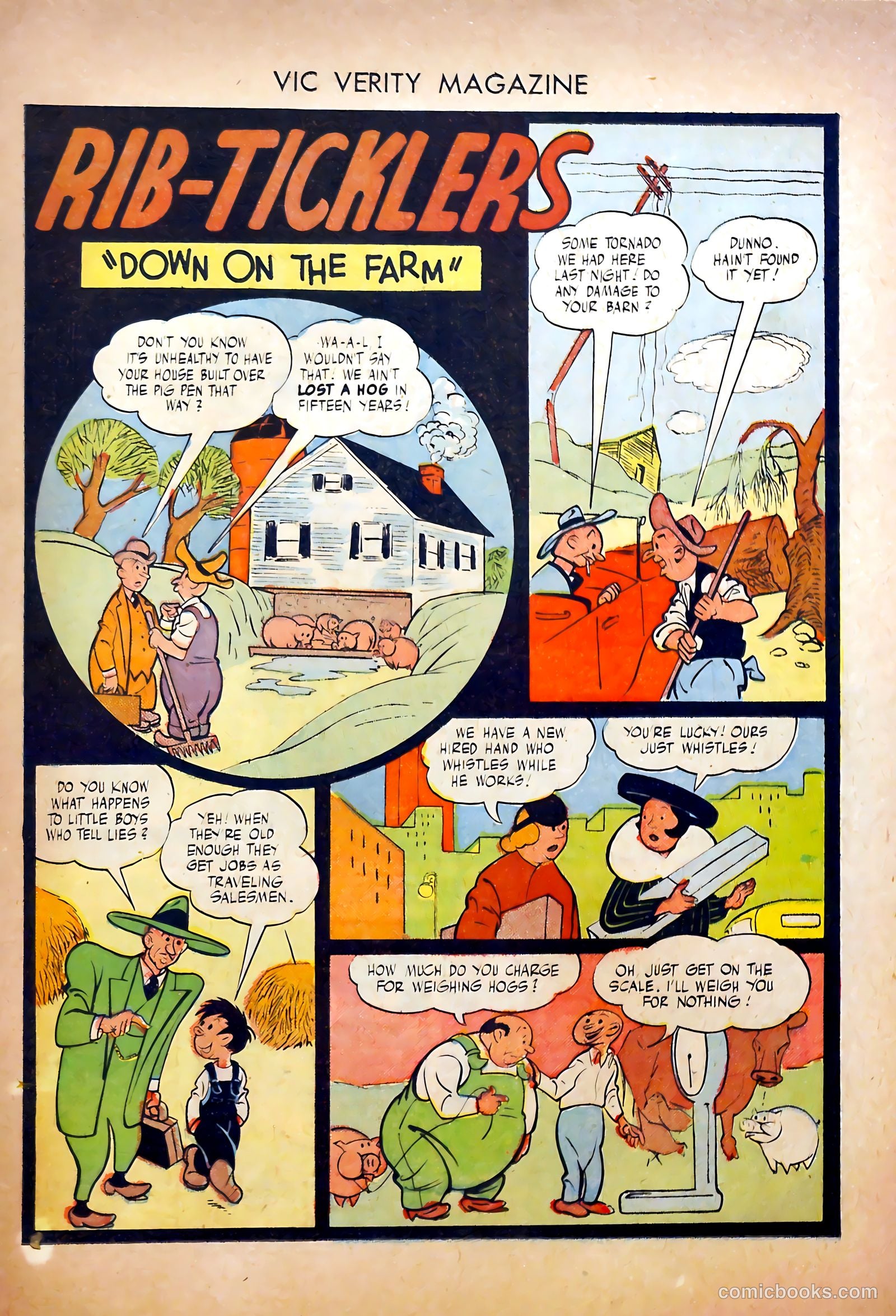 Vic Verity Magazine #1 (1945) — page 13 of 37
