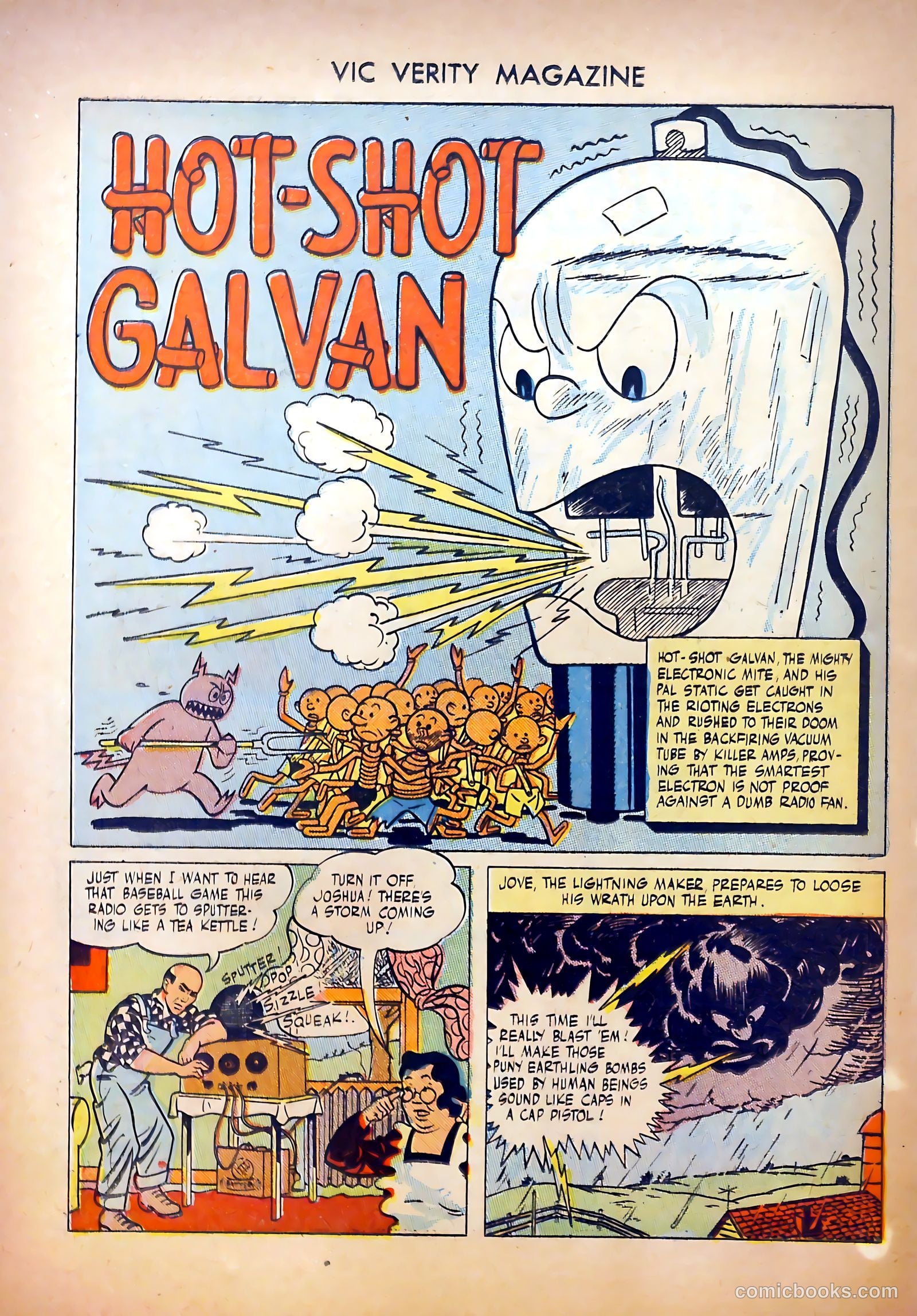 Vic Verity Magazine #1 (1945) — page 14 of 37