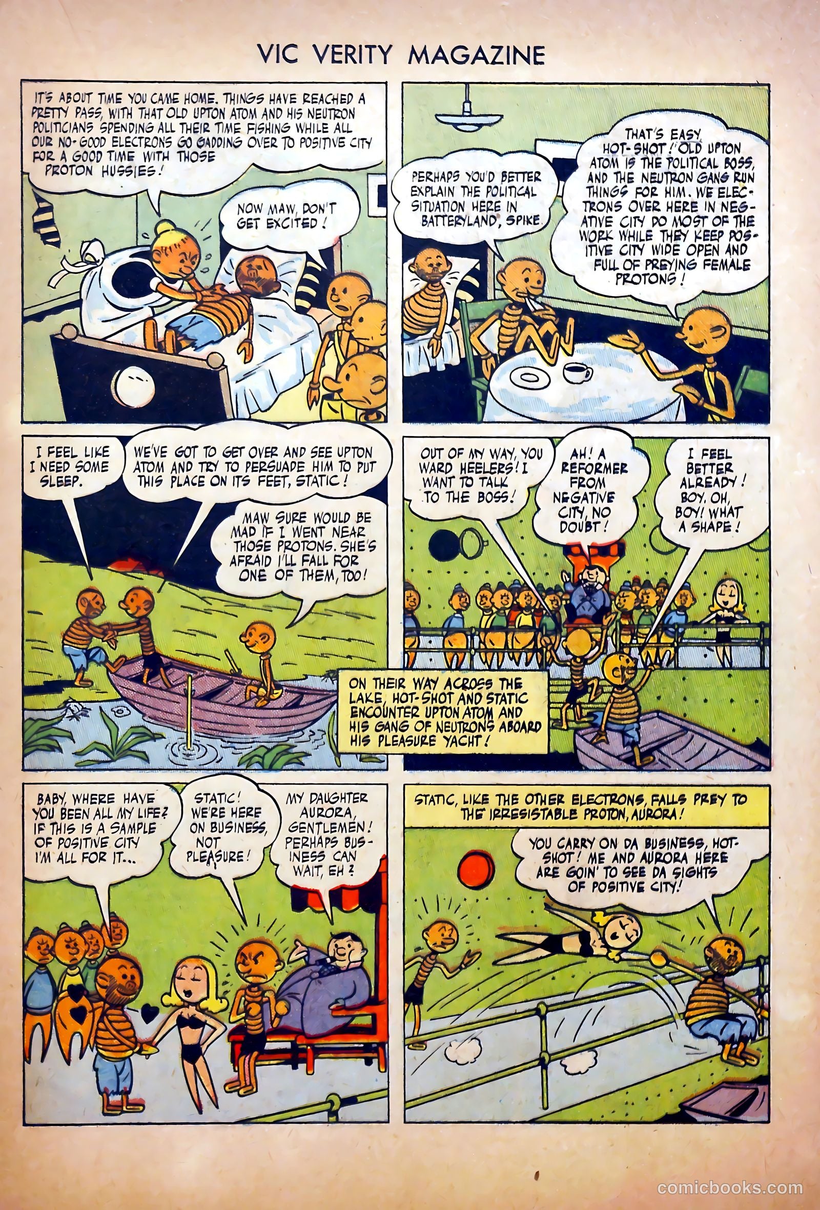 Vic Verity Magazine #1 (1945) — page 17 of 37