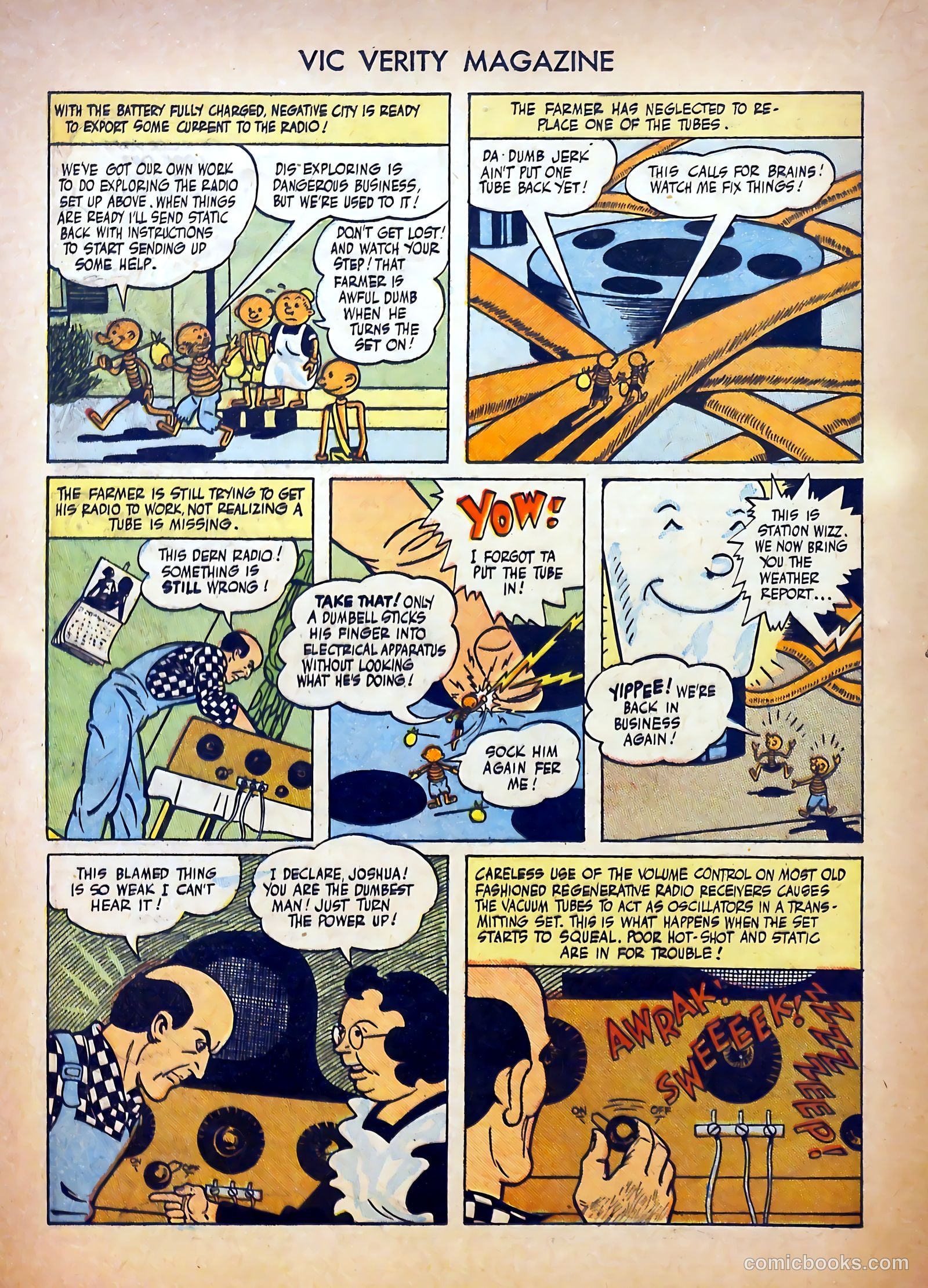 Vic Verity Magazine #1 (1945) — page 20 of 37