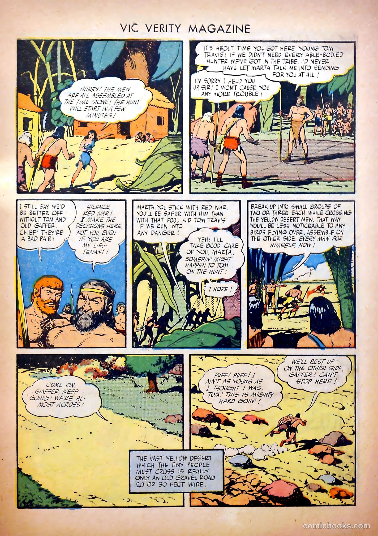 Vic Verity Magazine #1 (1945) — page 27 of 37