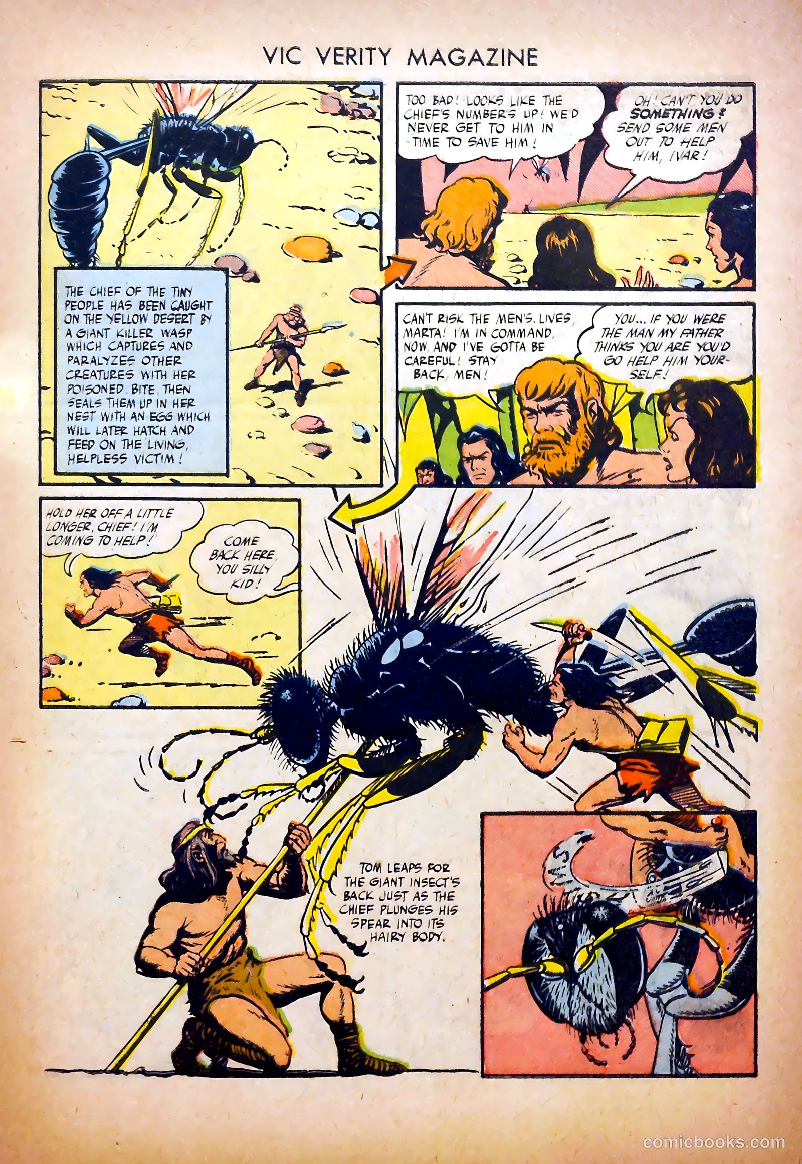Vic Verity Magazine #1 (1945) — page 29 of 37