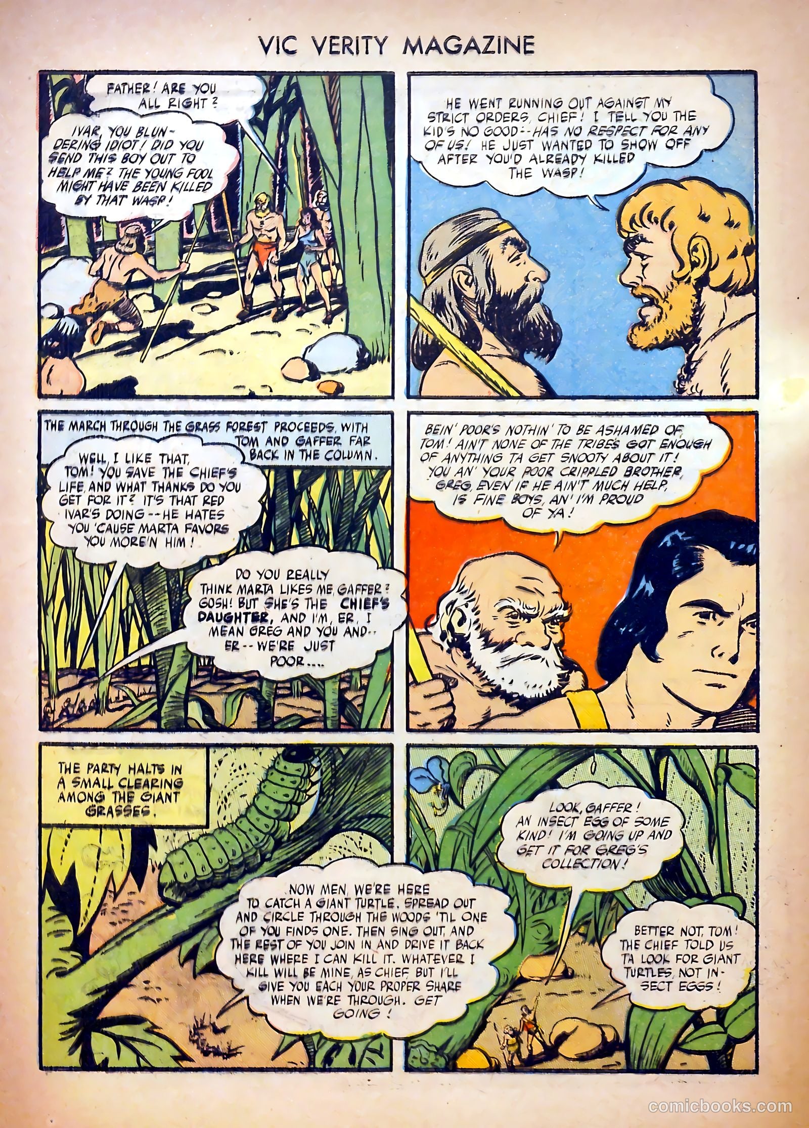 Vic Verity Magazine #1 (1945) — page 30 of 37