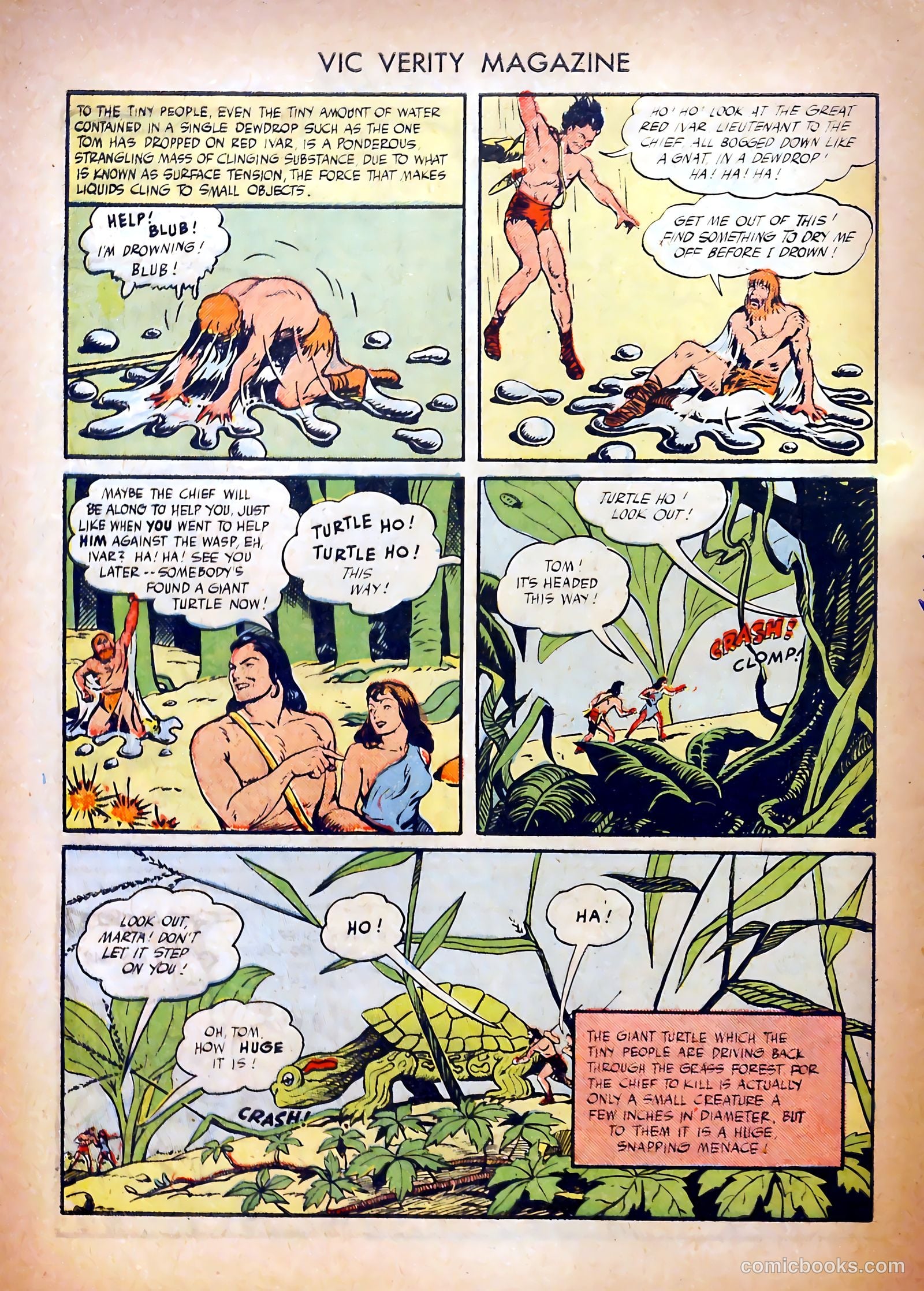 Vic Verity Magazine #1 (1945) — page 32 of 37