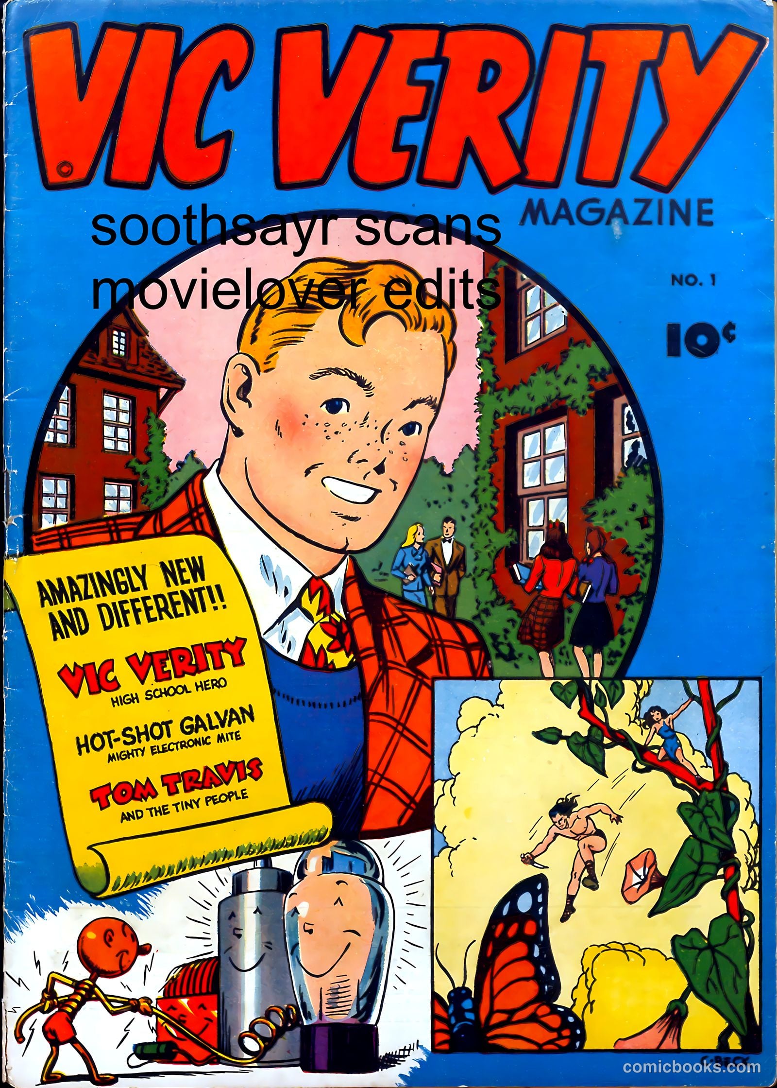 Vic Verity Magazine #1 (1945) — page 37 of 37