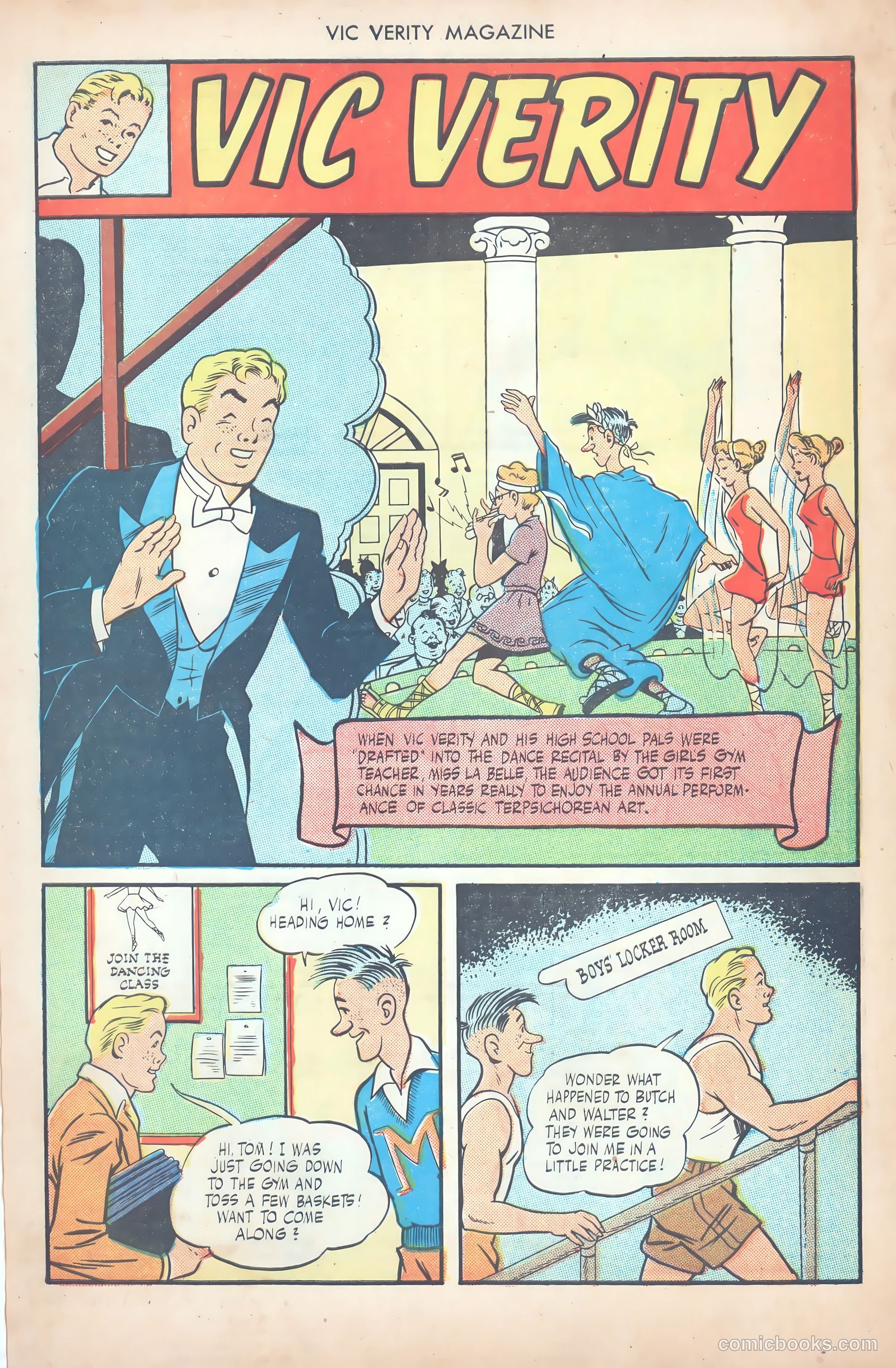 Vic Verity Magazine #2 (1946) — page 3 of 36