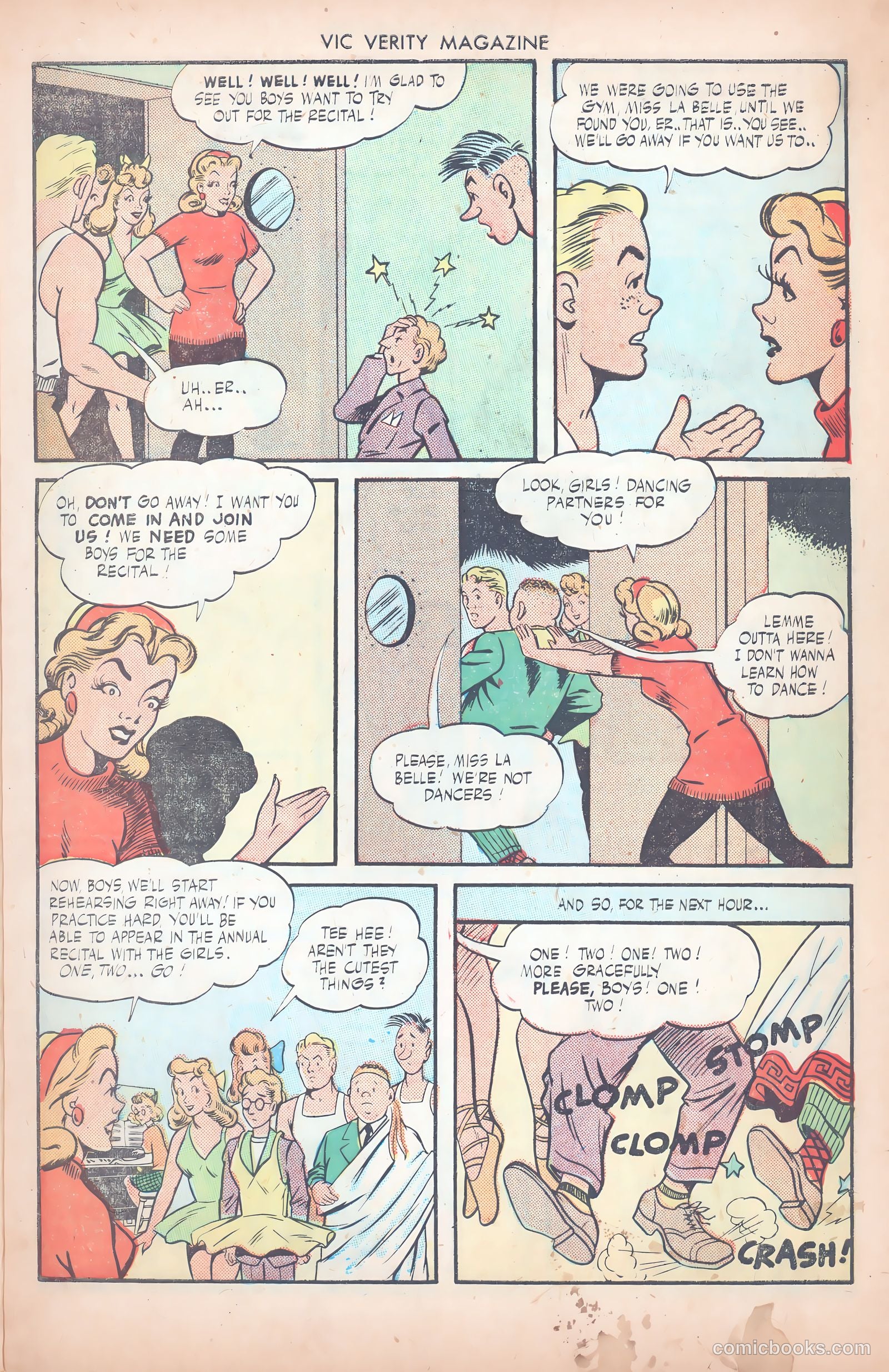 Vic Verity Magazine #2 (1946) — page 5 of 36