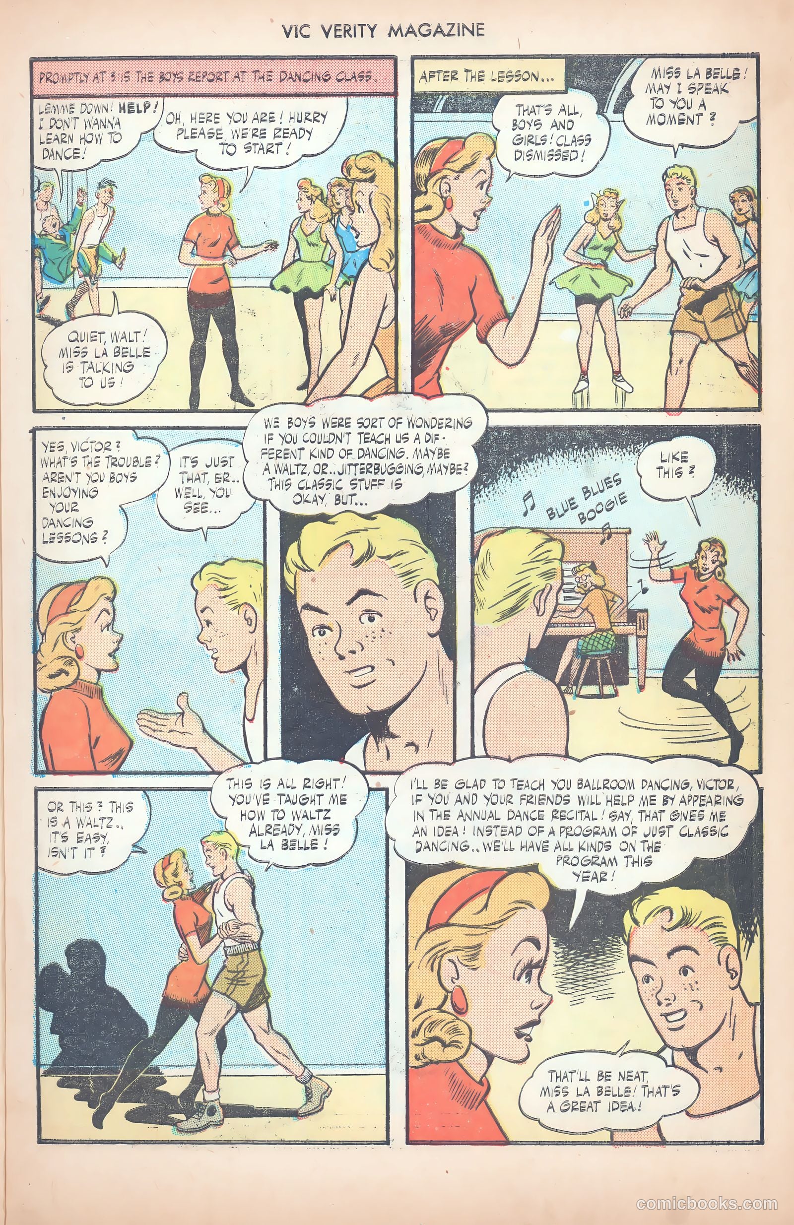 Vic Verity Magazine #2 (1946) — page 7 of 36