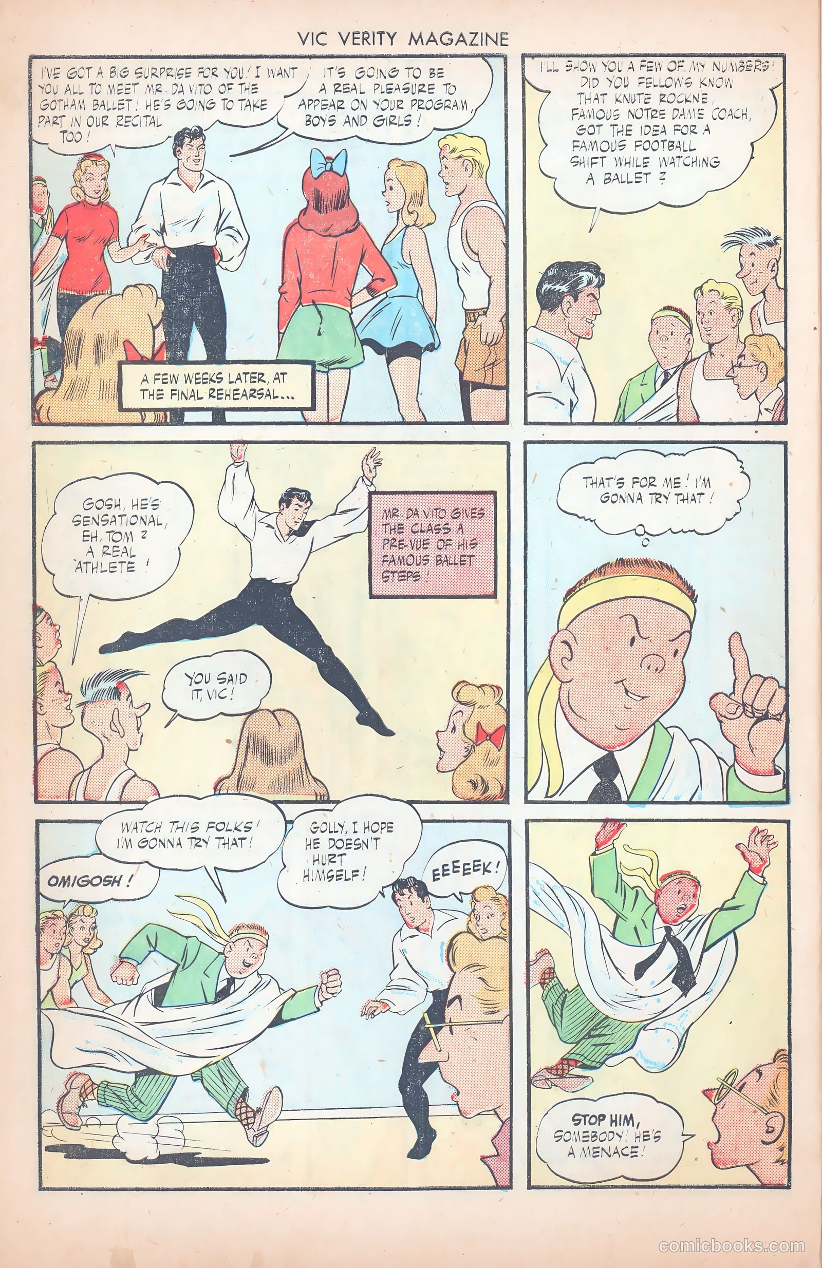 Vic Verity Magazine #2 (1946) — page 8 of 36