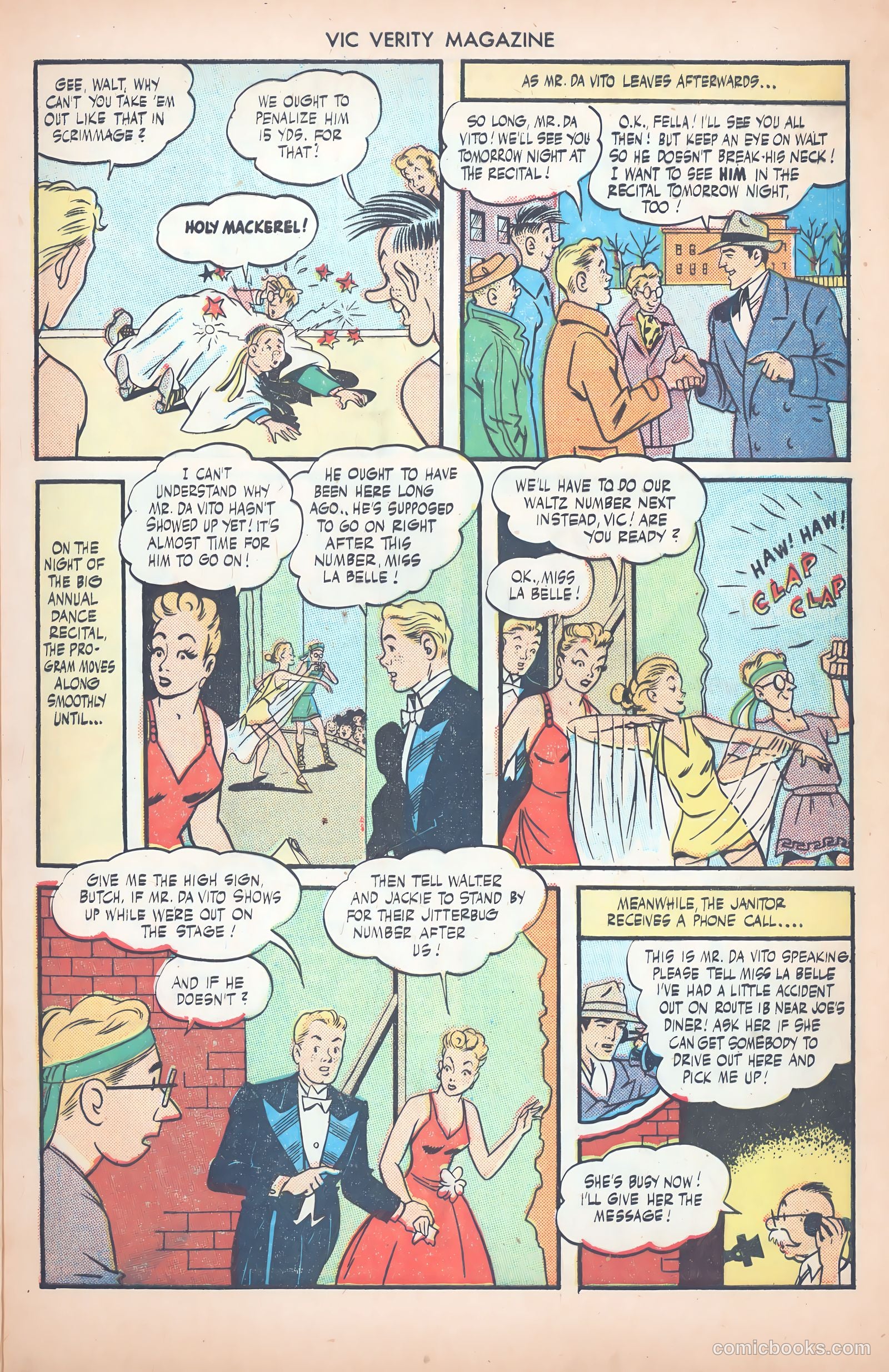 Vic Verity Magazine #2 (1946) — page 9 of 36