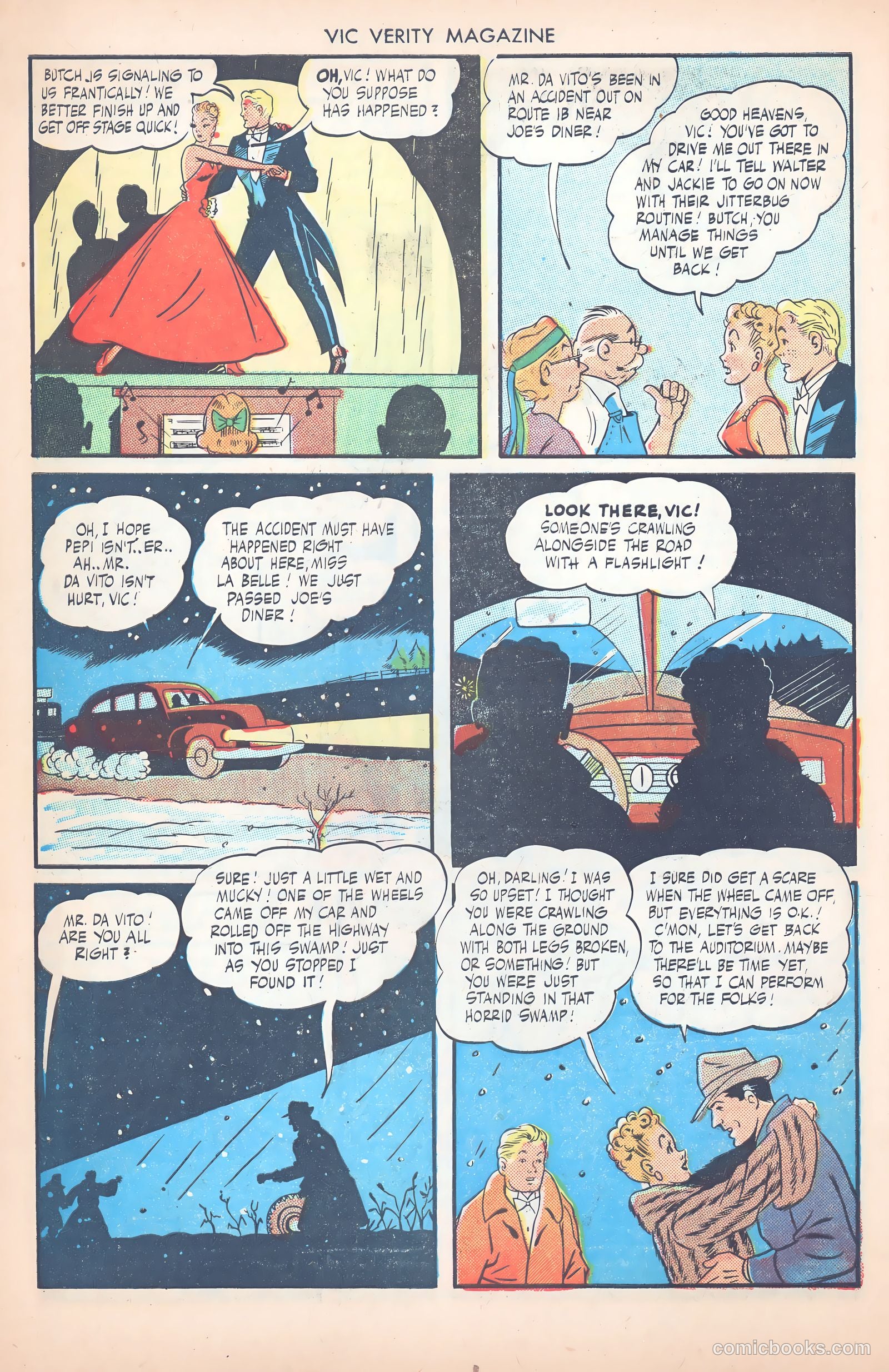 Vic Verity Magazine #2 (1946) — page 10 of 36