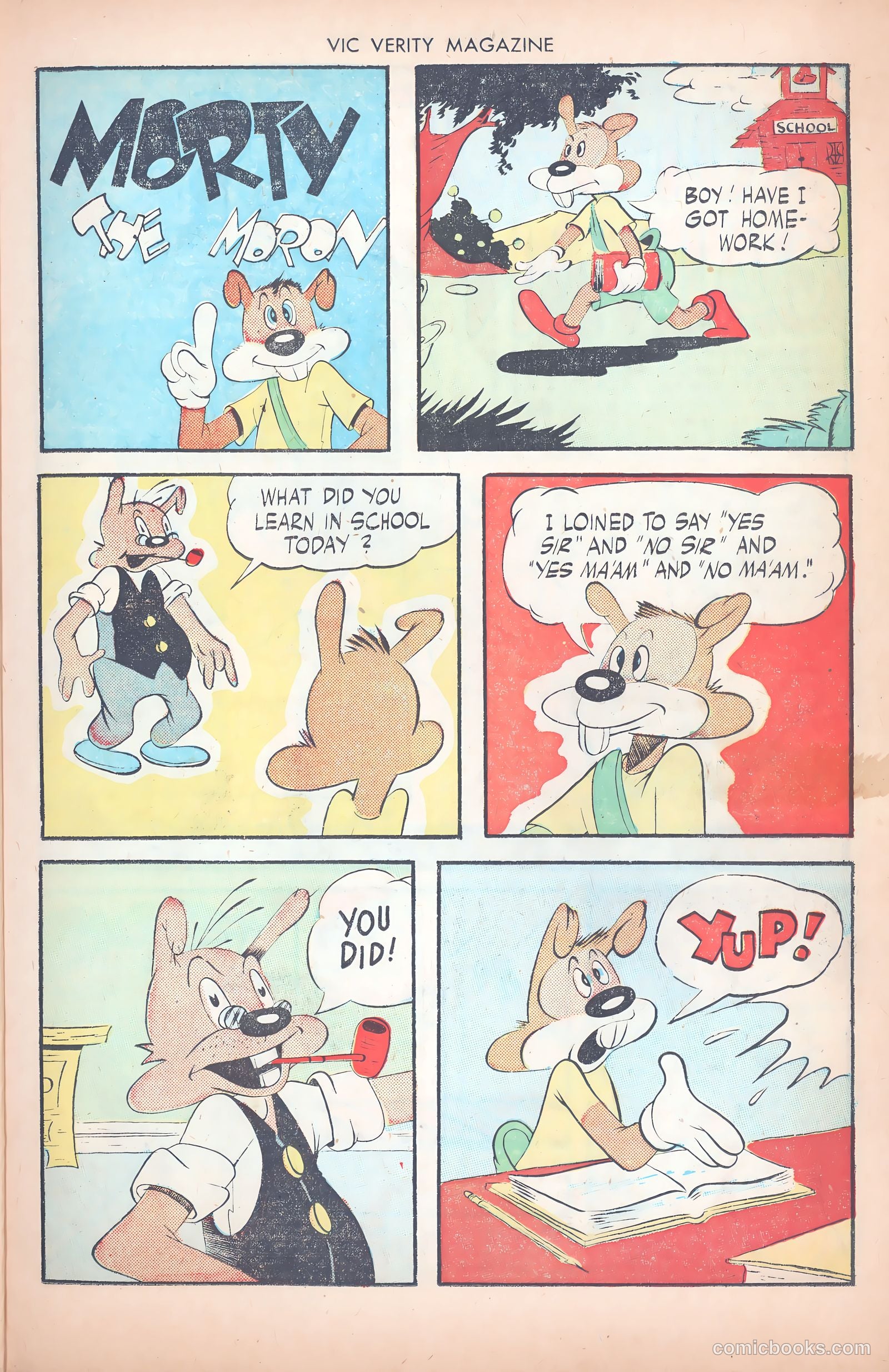 Vic Verity Magazine #2 (1946) — page 13 of 36