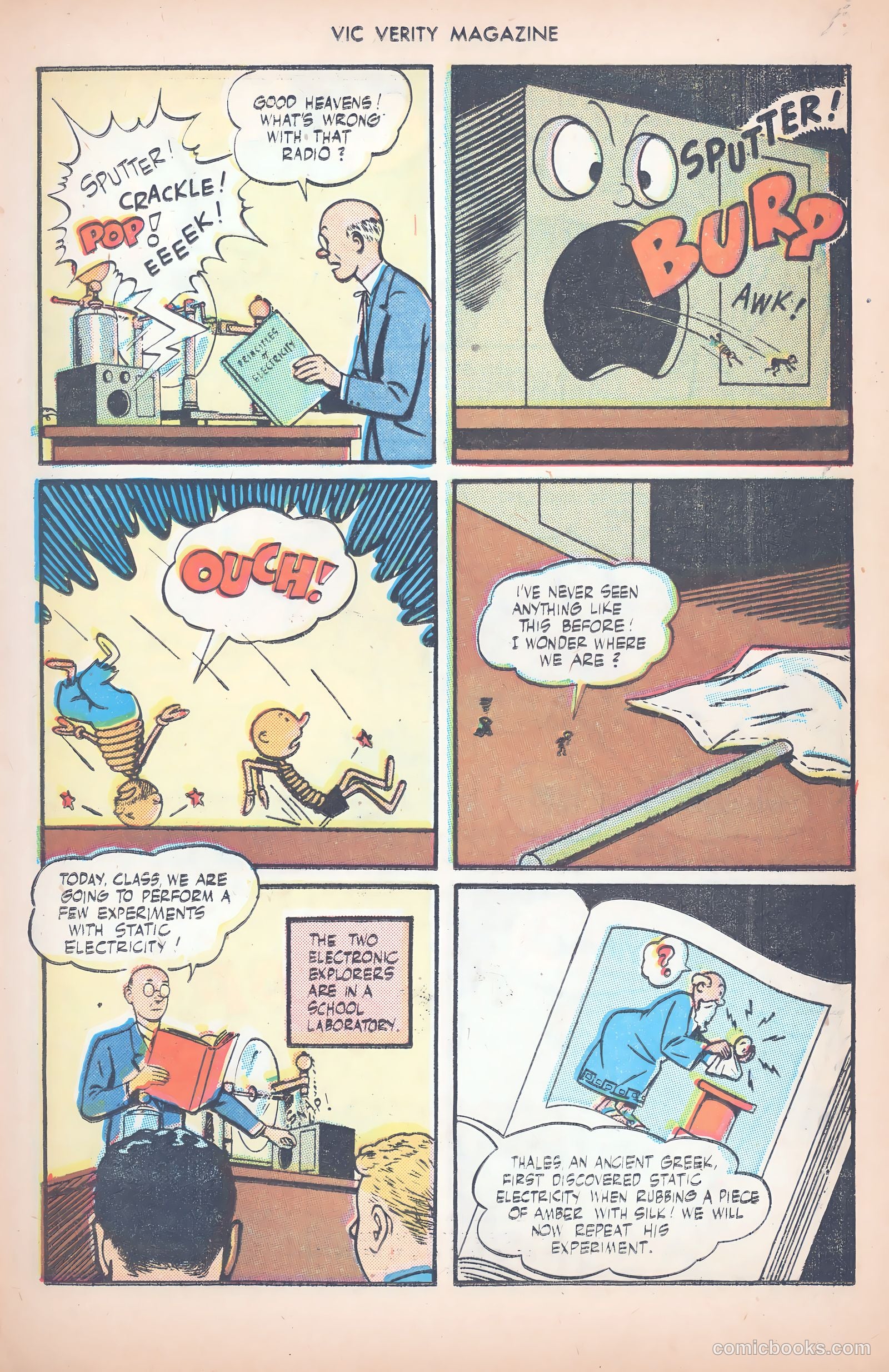 Vic Verity Magazine #2 (1946) — page 15 of 36