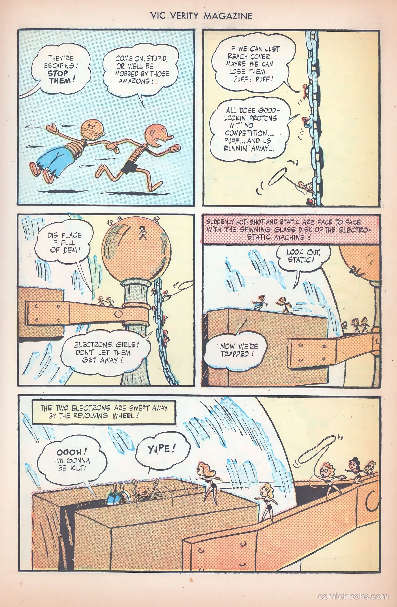 Vic Verity Magazine #2 (1946) — page 19 of 36