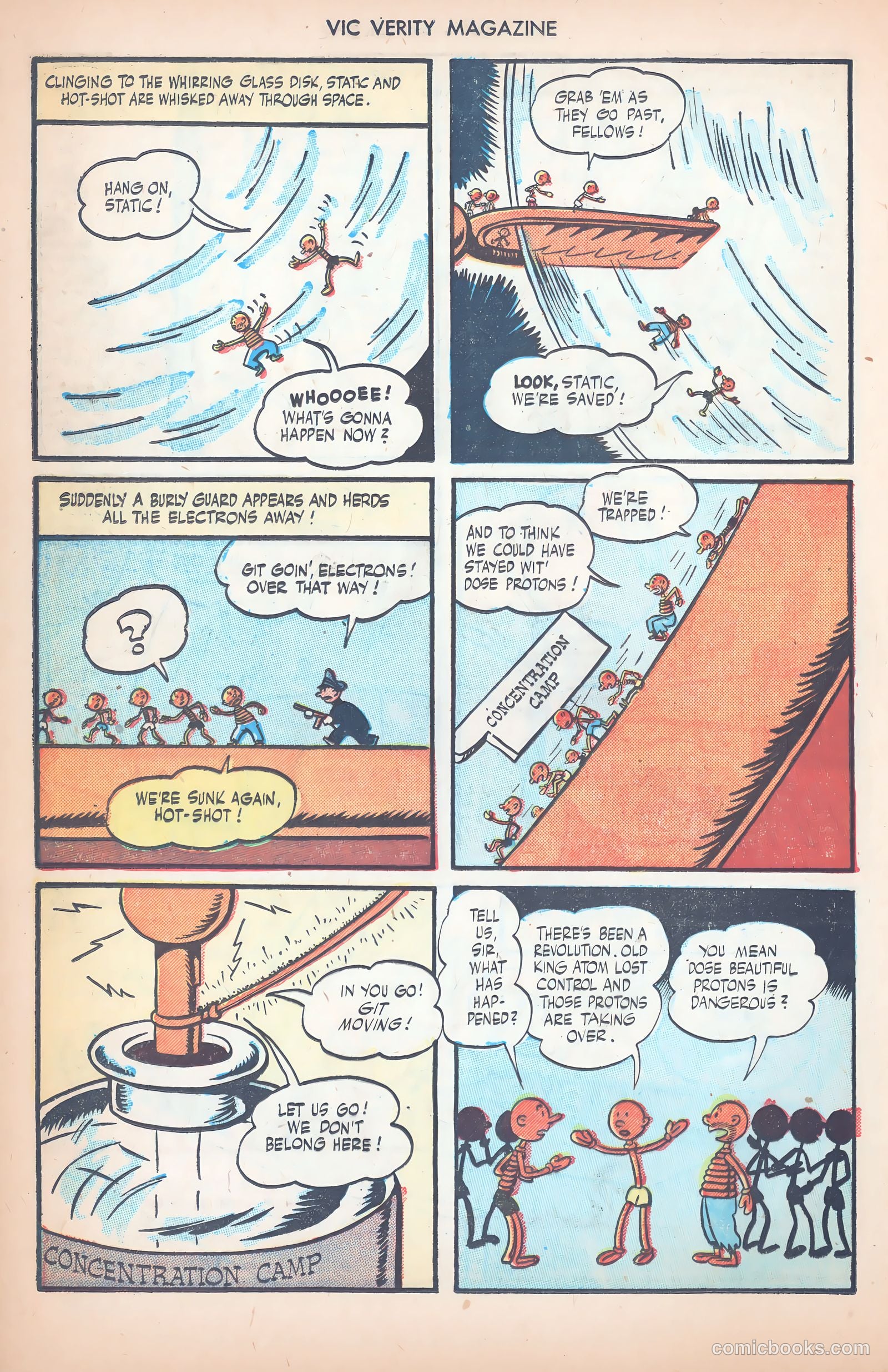 Vic Verity Magazine #2 (1946) — page 20 of 36