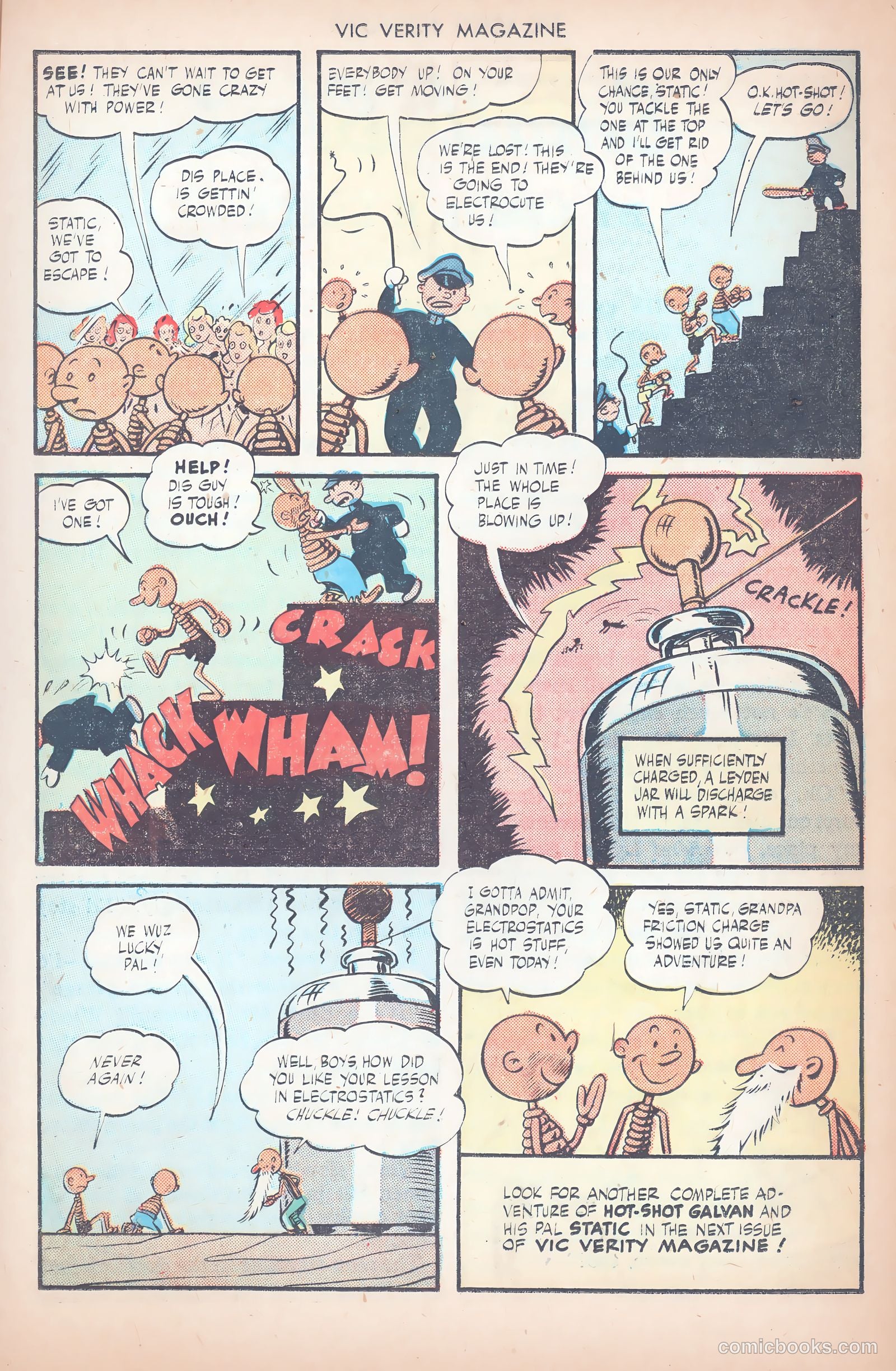 Vic Verity Magazine #2 (1946) — page 21 of 36