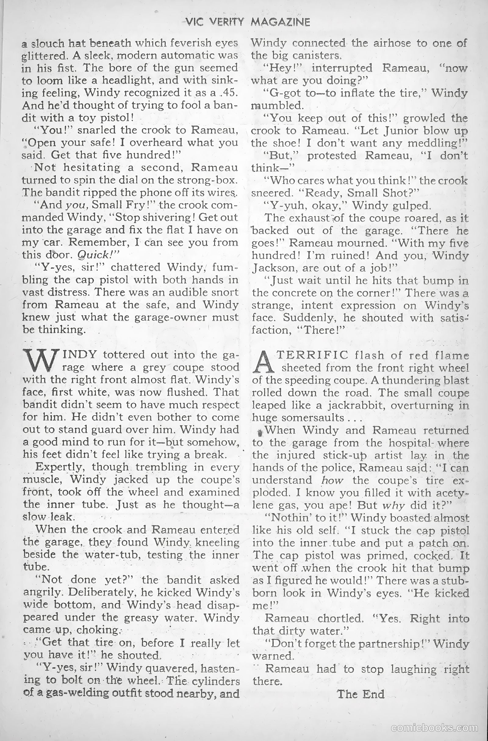 Vic Verity Magazine #2 (1946) — page 23 of 36
