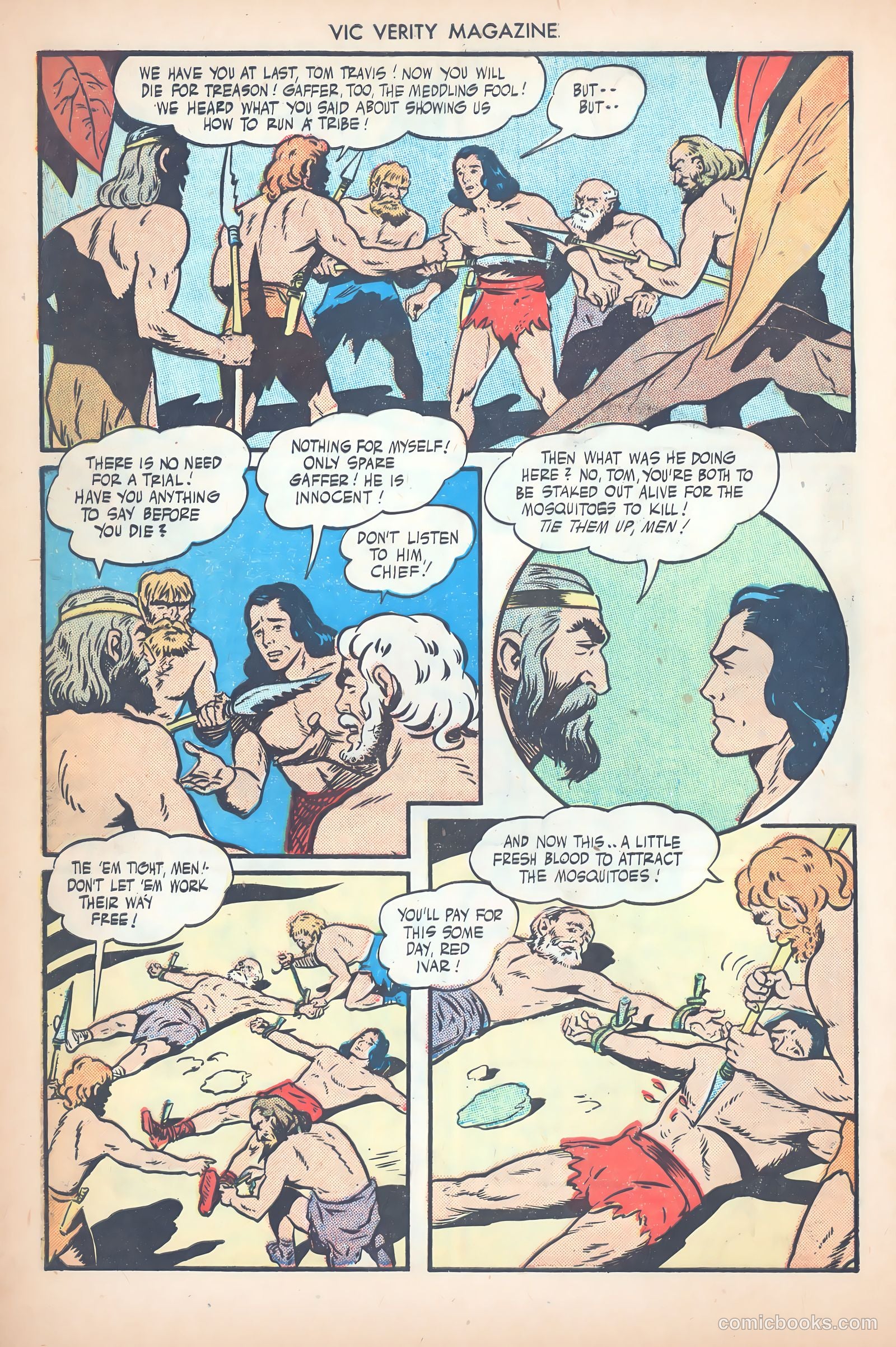 Vic Verity Magazine #2 (1946) — page 28 of 36