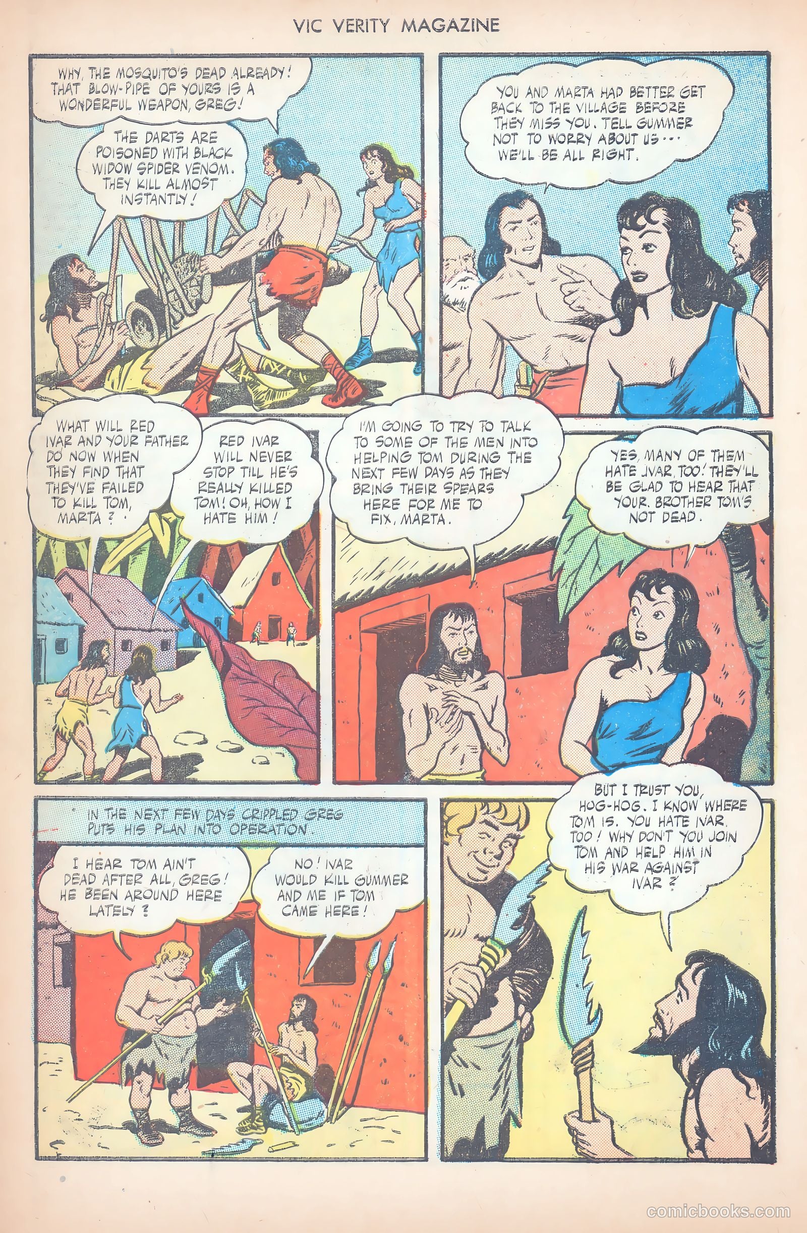 Vic Verity Magazine #2 (1946) — page 30 of 36