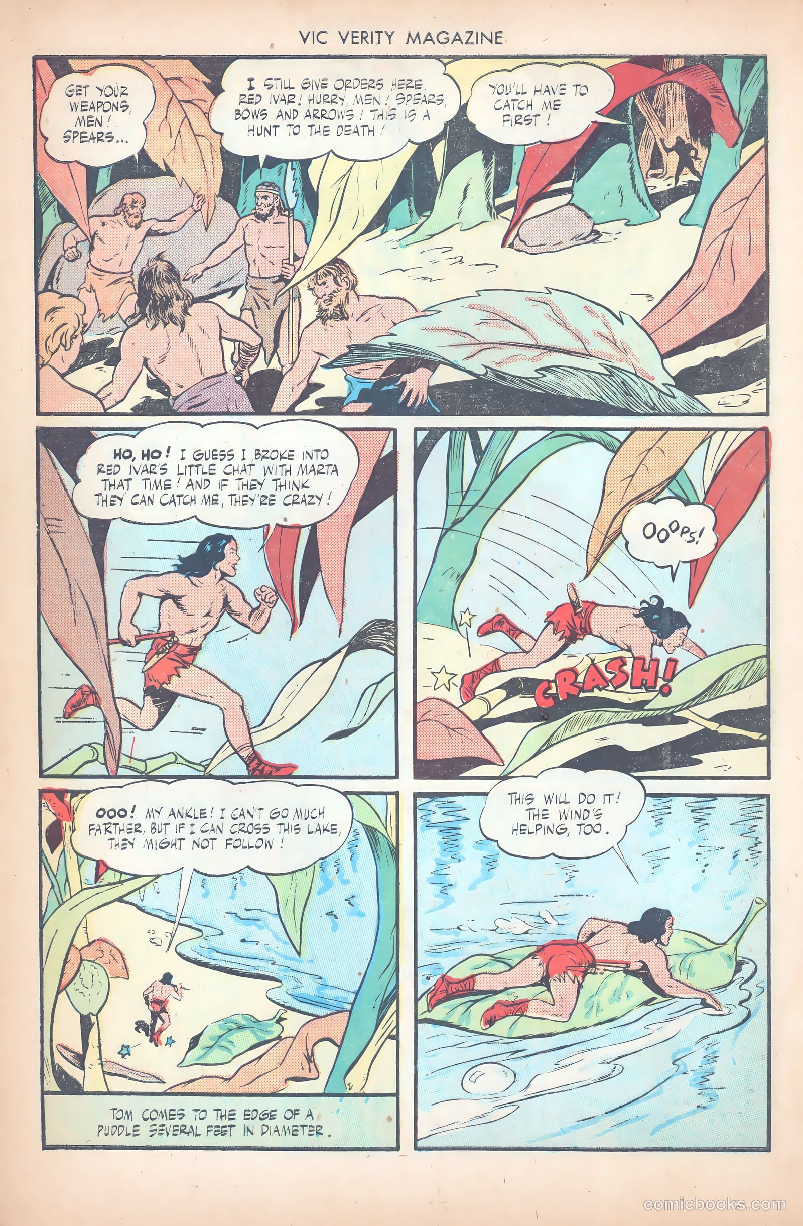 Vic Verity Magazine #2 (1946) — page 32 of 36