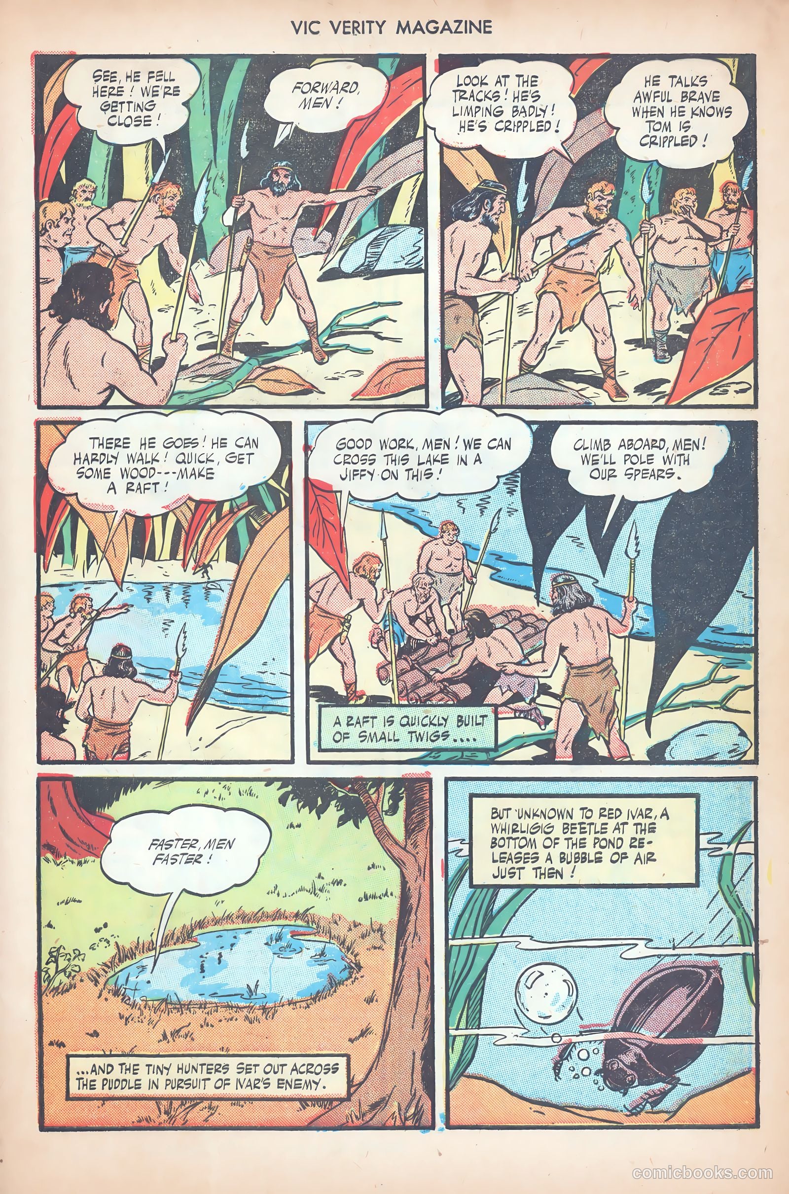 Vic Verity Magazine #2 (1946) — page 33 of 36