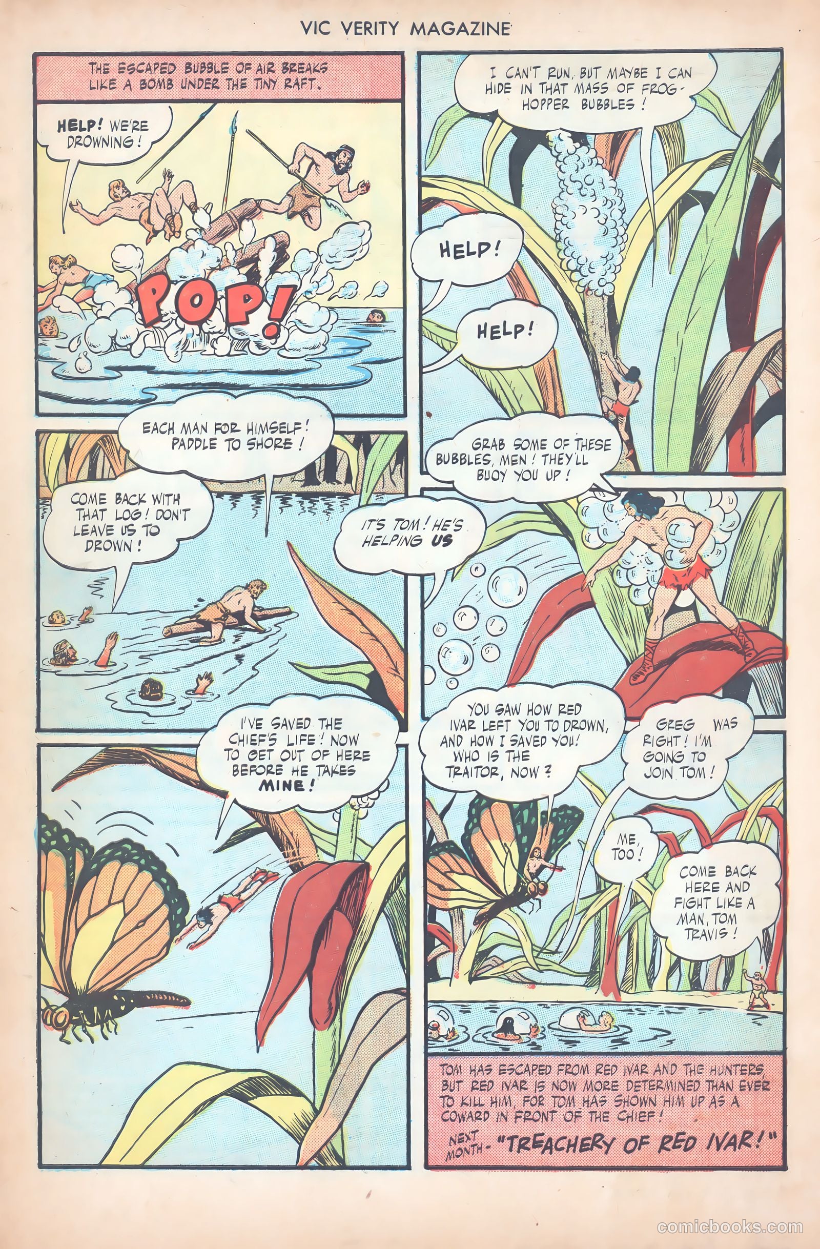 Vic Verity Magazine #2 (1946) — page 34 of 36