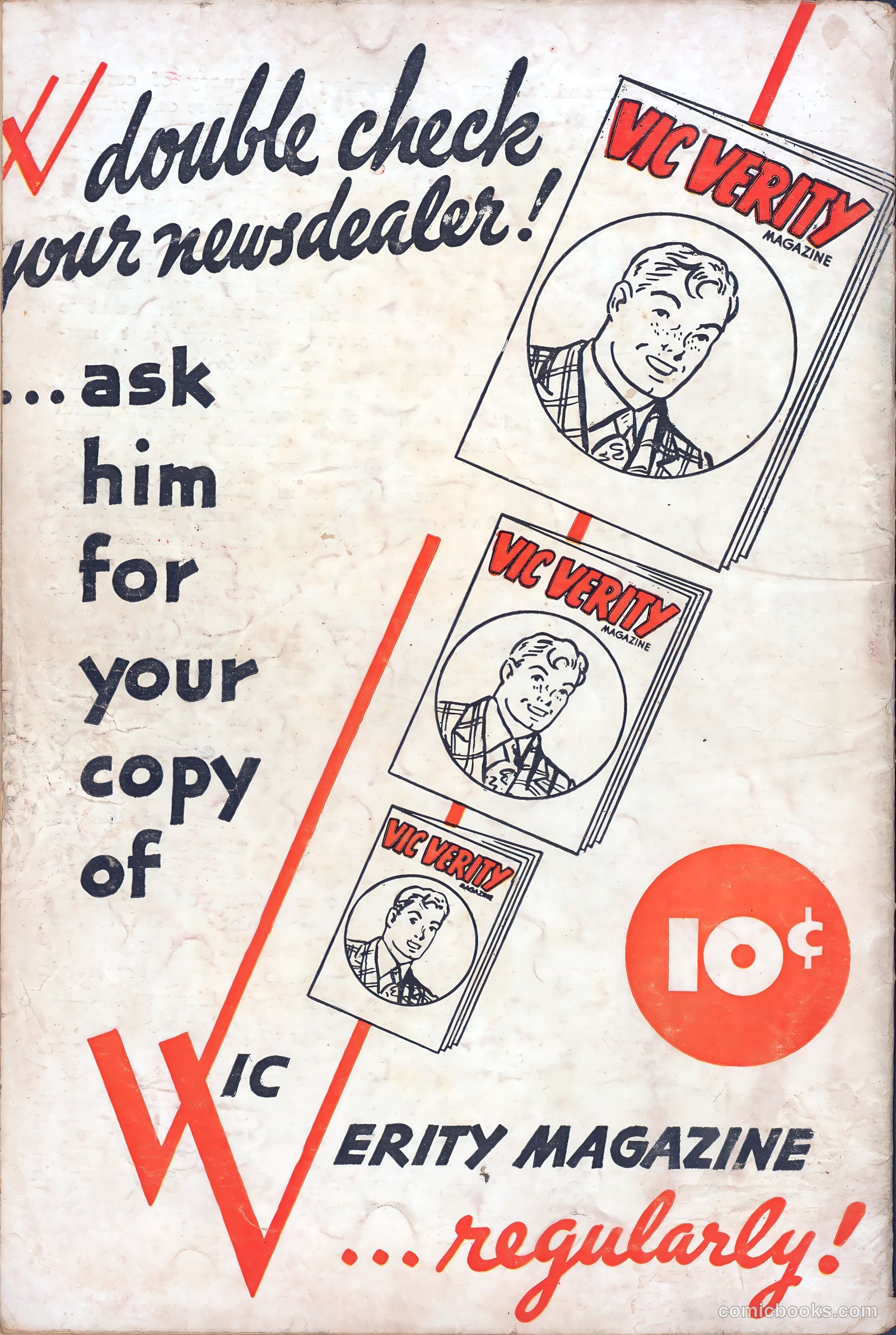 Vic Verity Magazine #2 (1946) — page 36 of 36