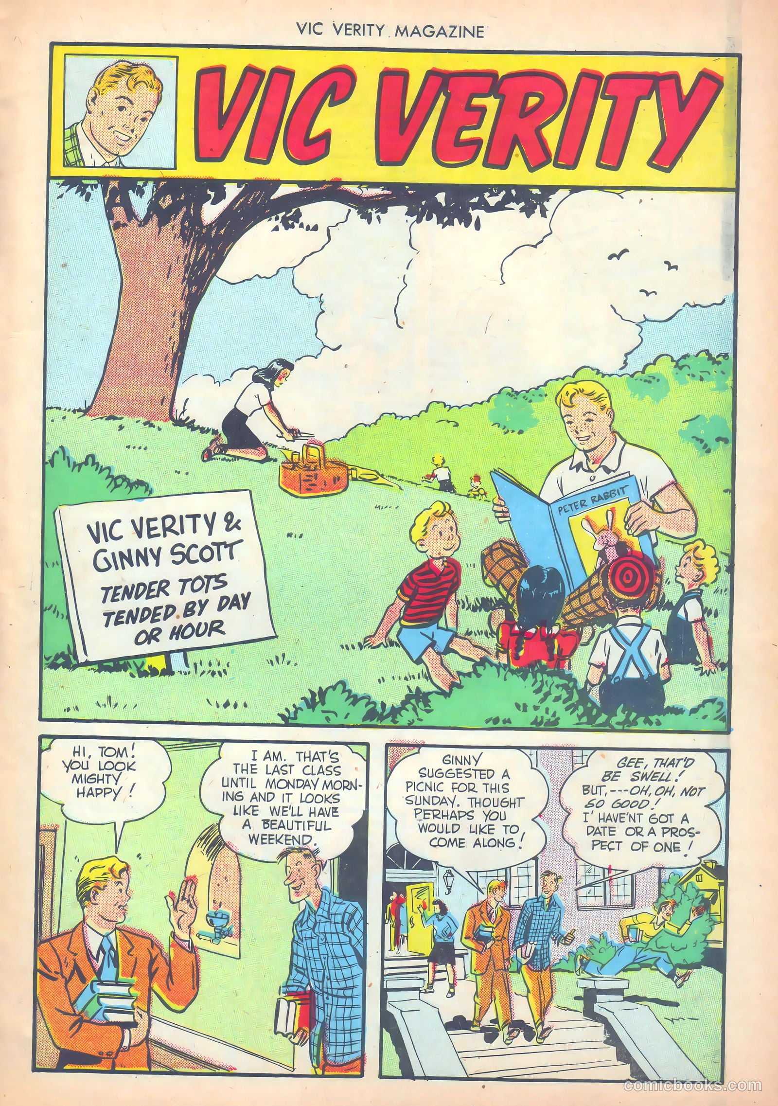 Vic Verity Magazine #4 (1946) — page 3 of 36