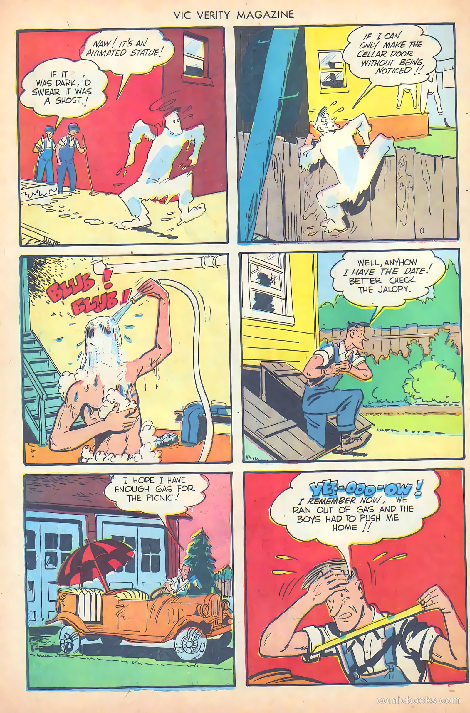 Vic Verity Magazine #4 (1946) — page 6 of 36