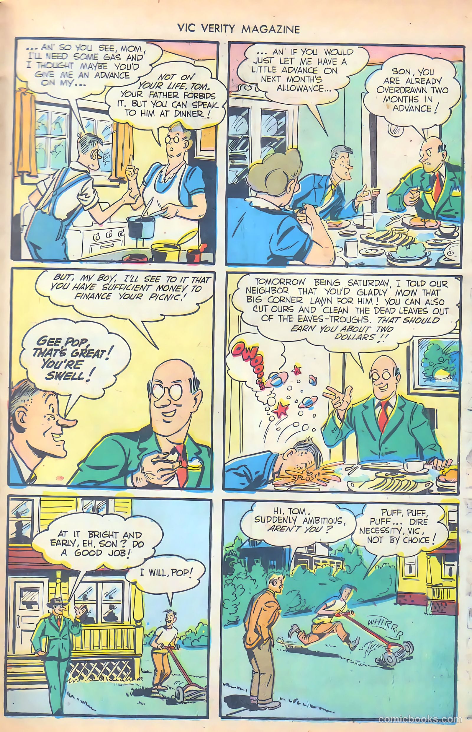 Vic Verity Magazine #4 (1946) — page 7 of 36