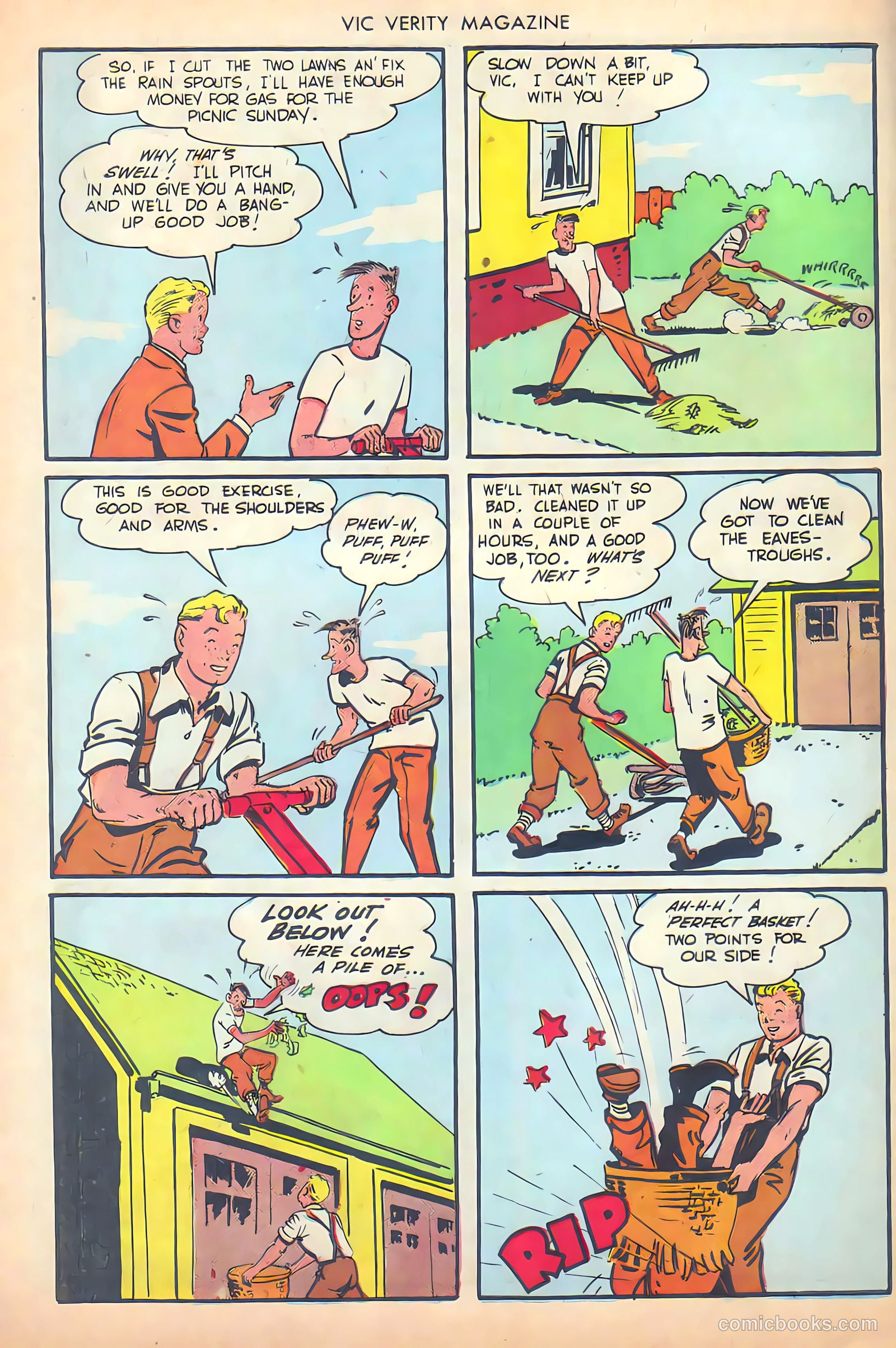 Vic Verity Magazine #4 (1946) — page 8 of 36