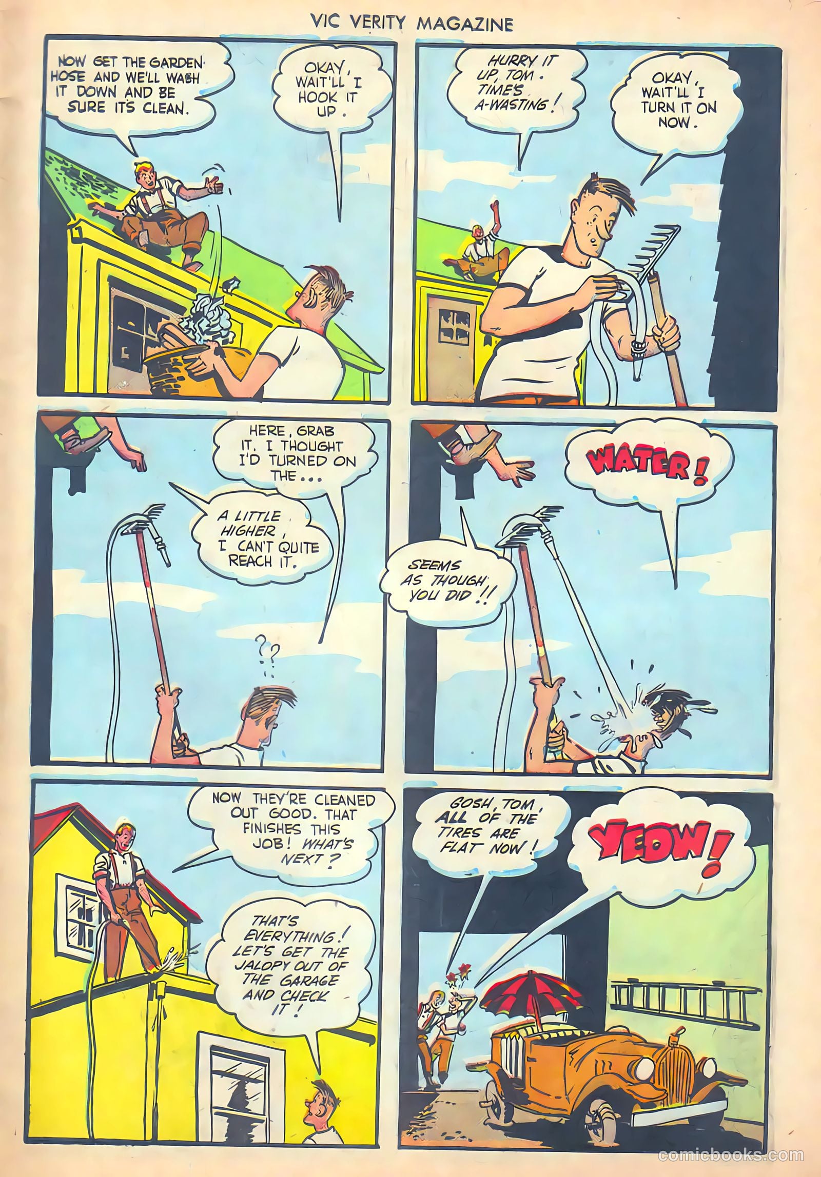 Vic Verity Magazine #4 (1946) — page 9 of 36