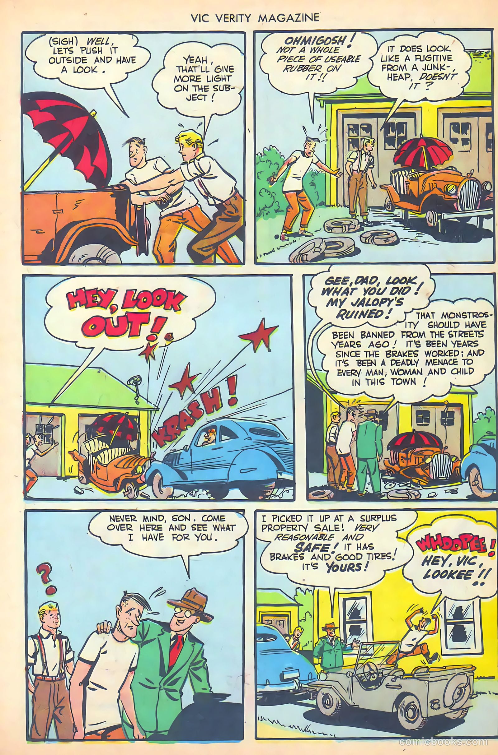 Vic Verity Magazine #4 (1946) — page 10 of 36