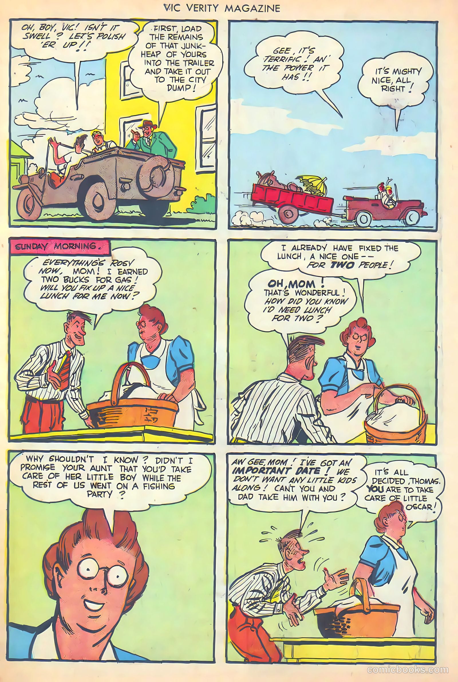 Vic Verity Magazine #4 (1946) — page 11 of 36