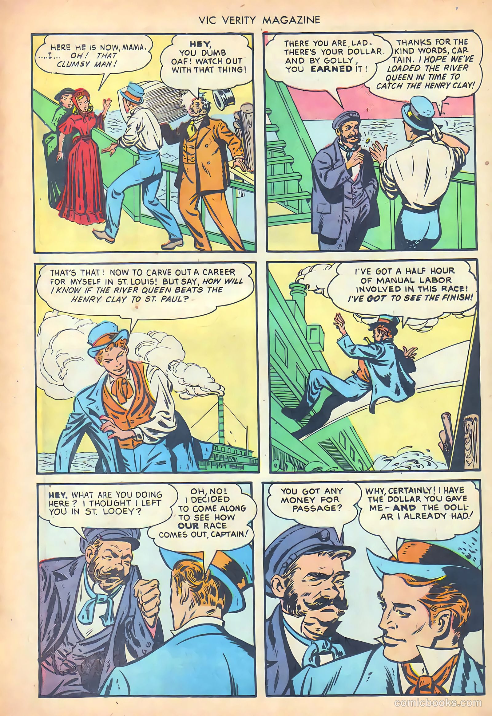 Vic Verity Magazine #4 (1946) — page 16 of 36