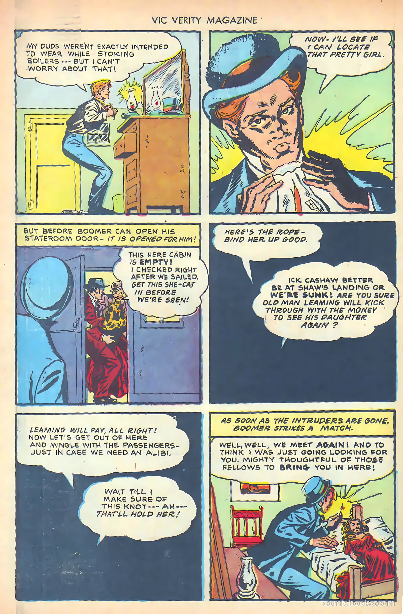 Vic Verity Magazine #4 (1946) — page 18 of 36