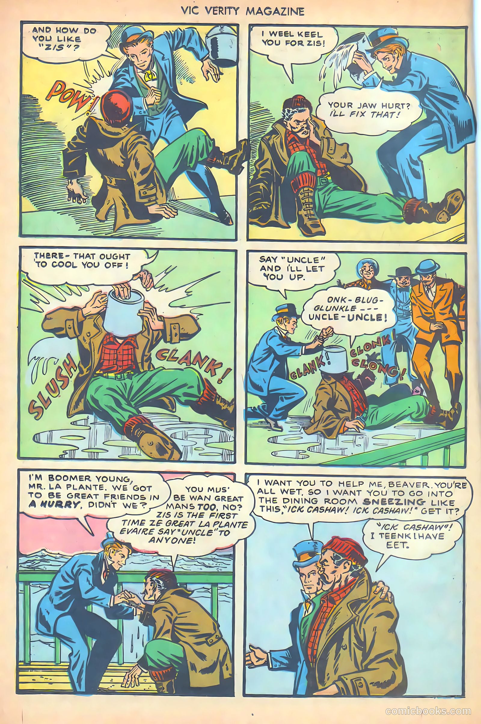 Vic Verity Magazine #4 (1946) — page 20 of 36