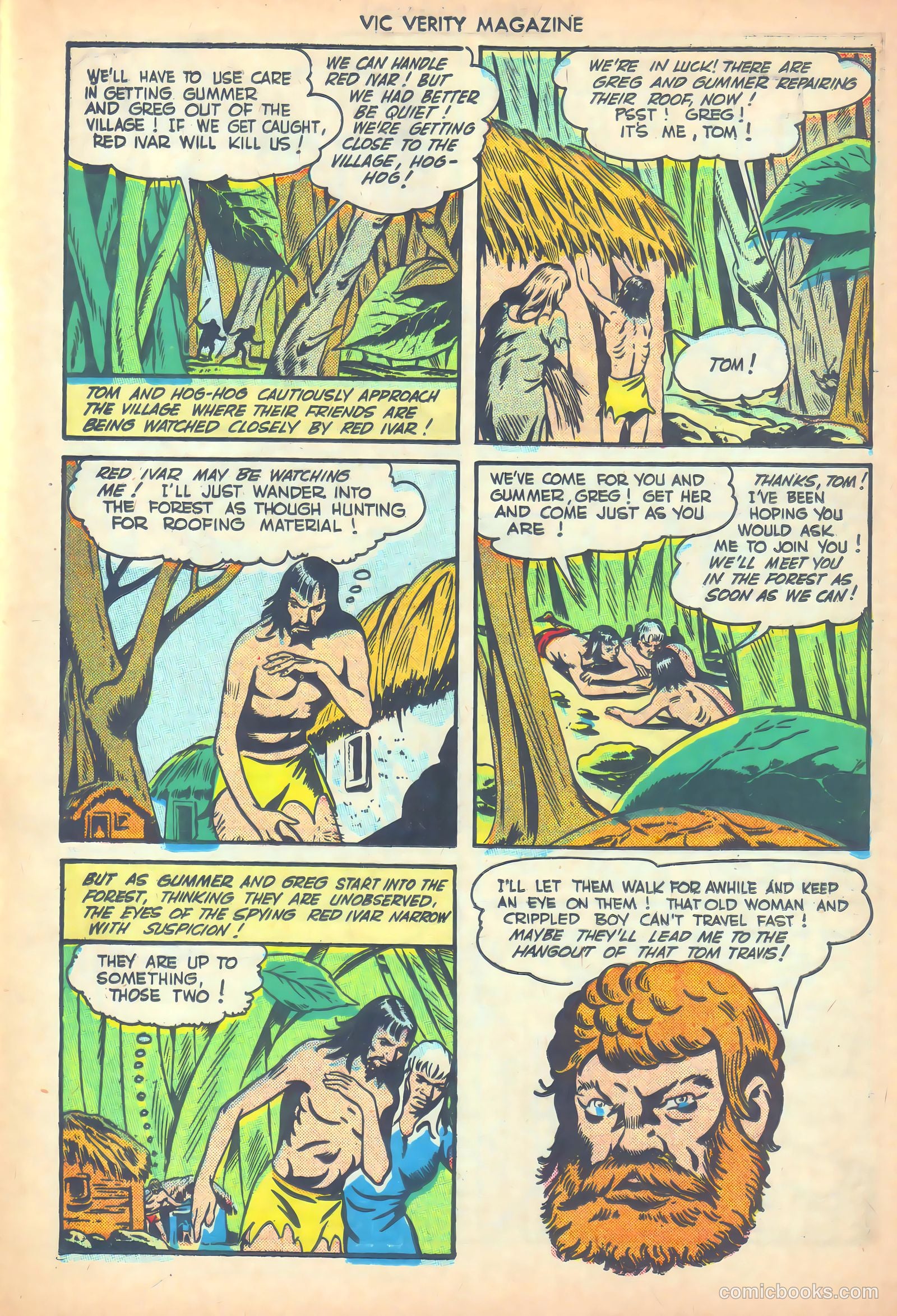 Vic Verity Magazine #4 (1946) — page 25 of 36