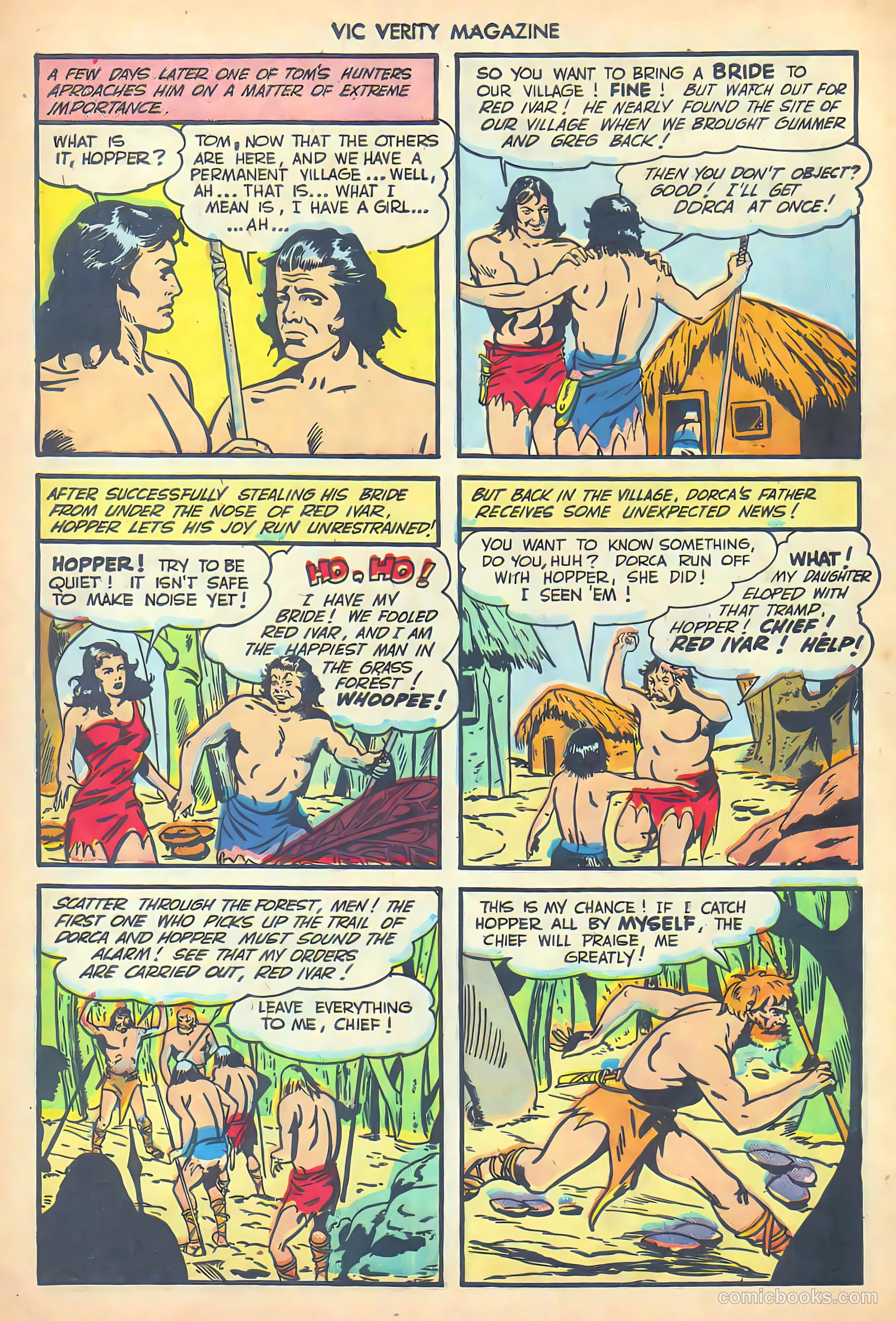 Vic Verity Magazine #4 (1946) — page 28 of 36