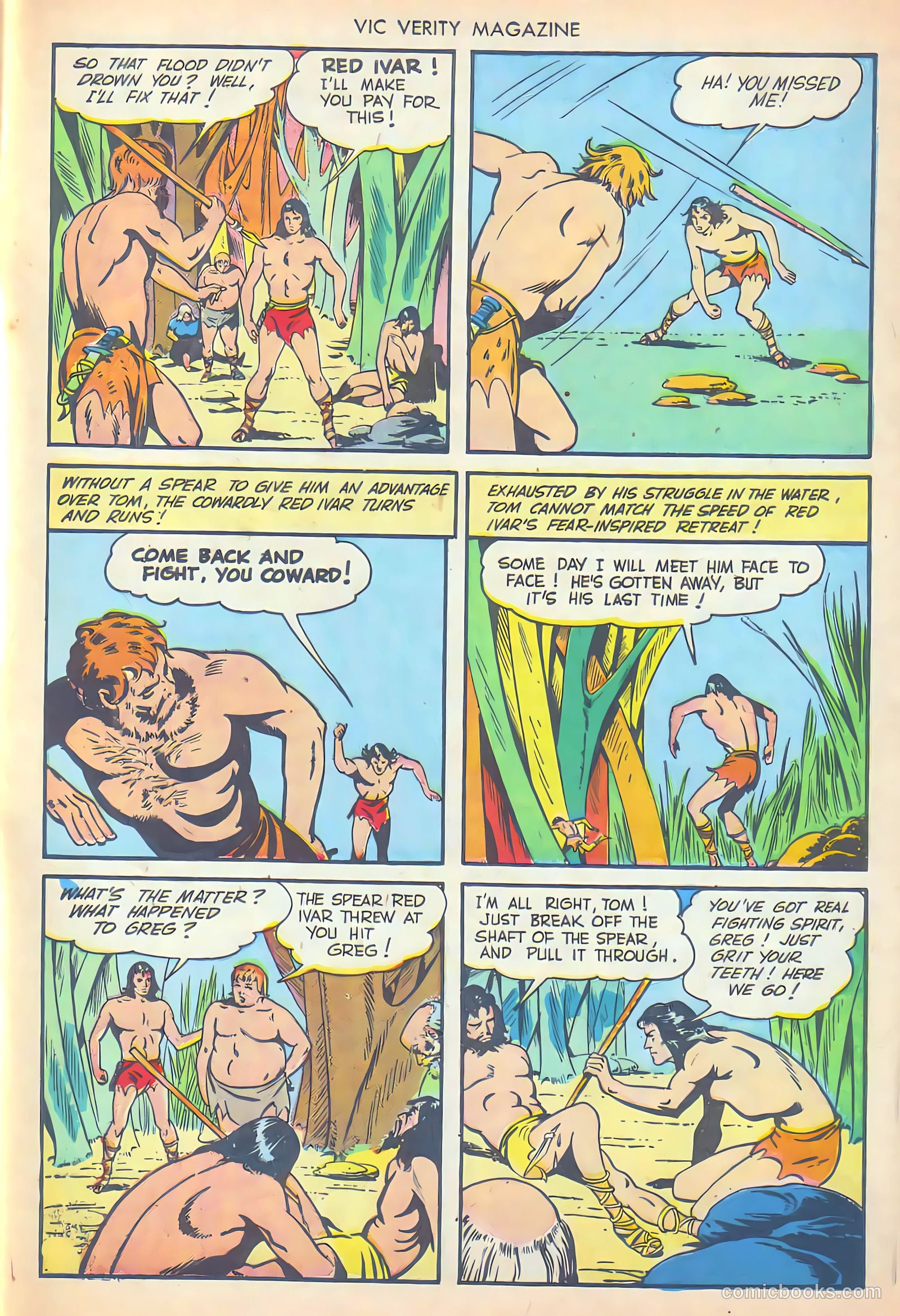 Vic Verity Magazine #4 (1946) — page 31 of 36