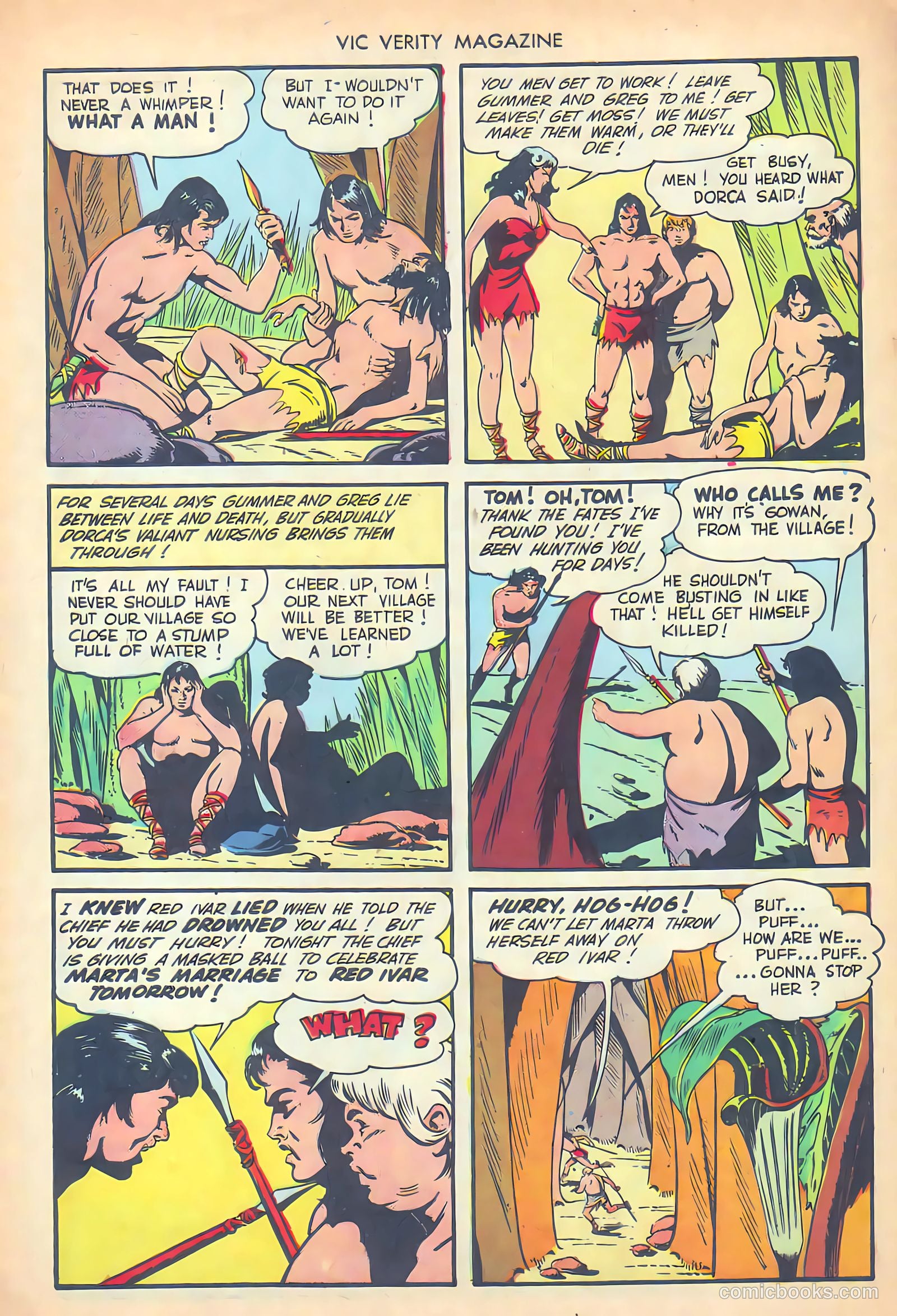 Vic Verity Magazine #4 (1946) — page 32 of 36