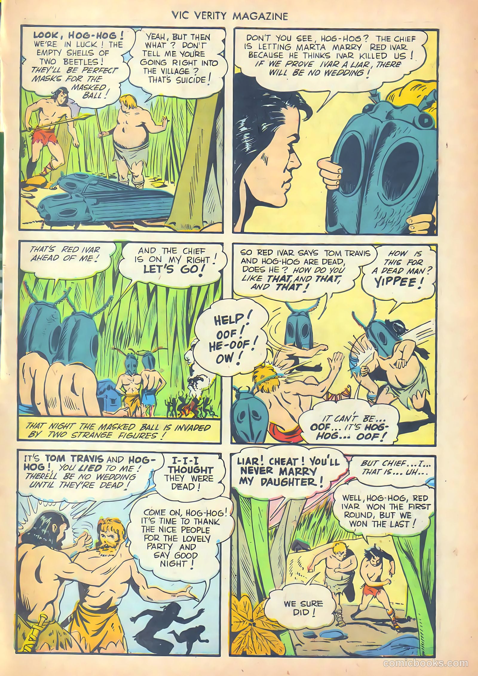 Vic Verity Magazine #4 (1946) — page 33 of 36