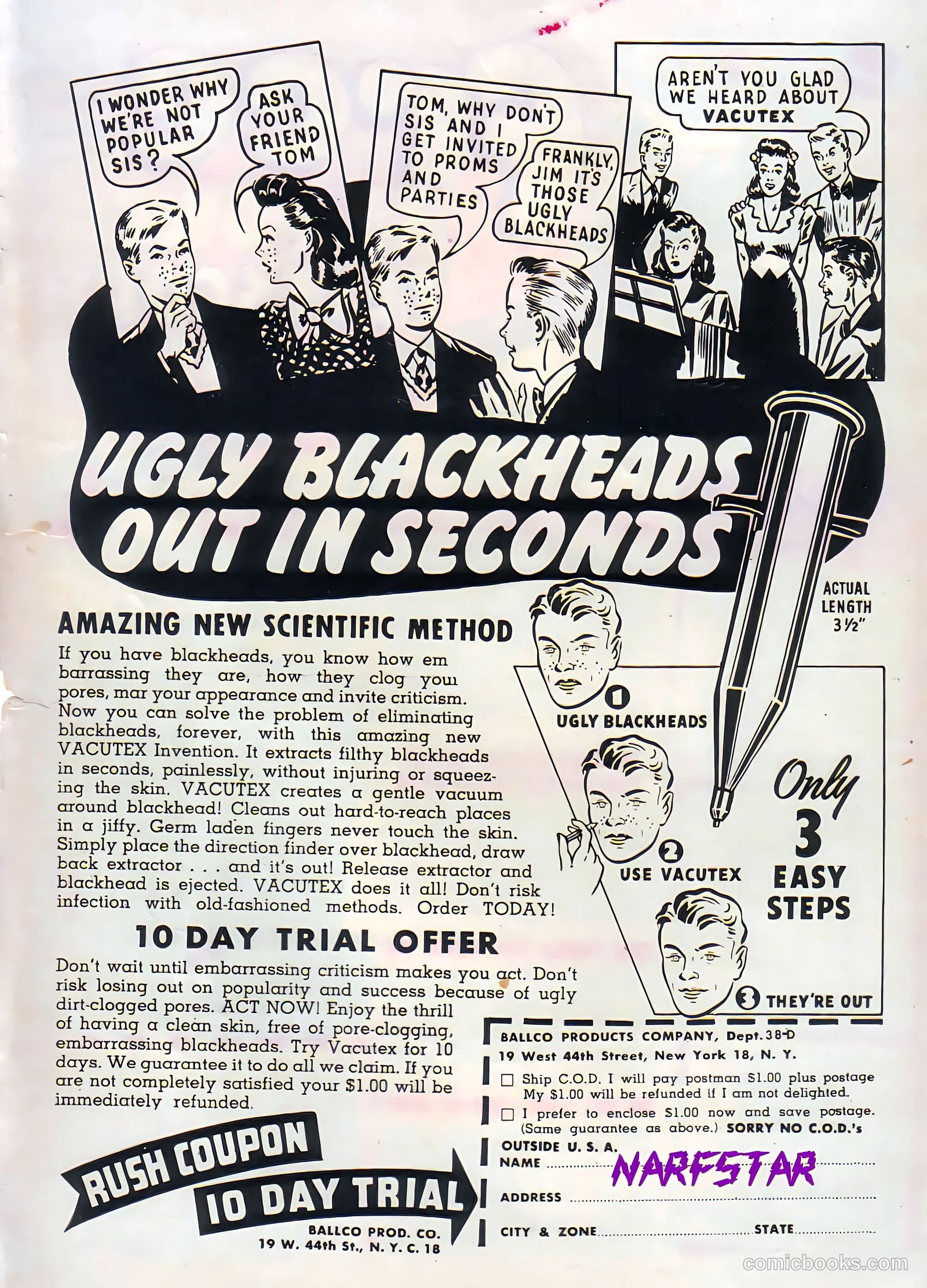 Vic Verity Magazine #4 (1946) — page 35 of 36